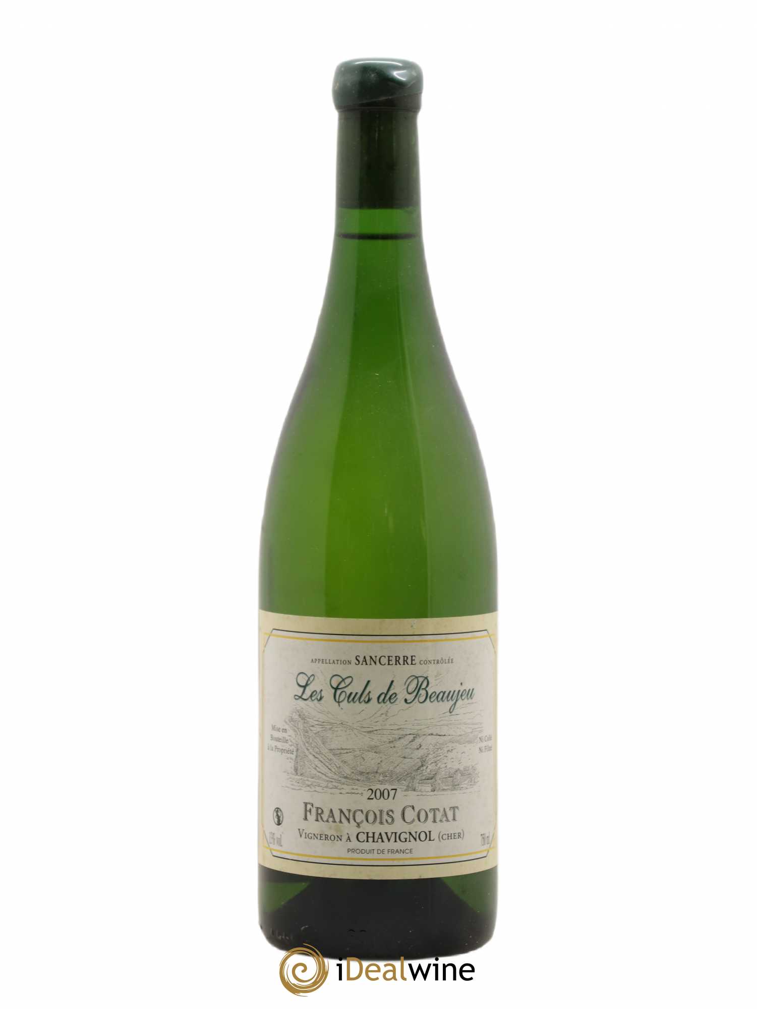 Sancerre Les Culs de Beaujeu François Cotat 2007 - Lot de 1 bouteille - 0