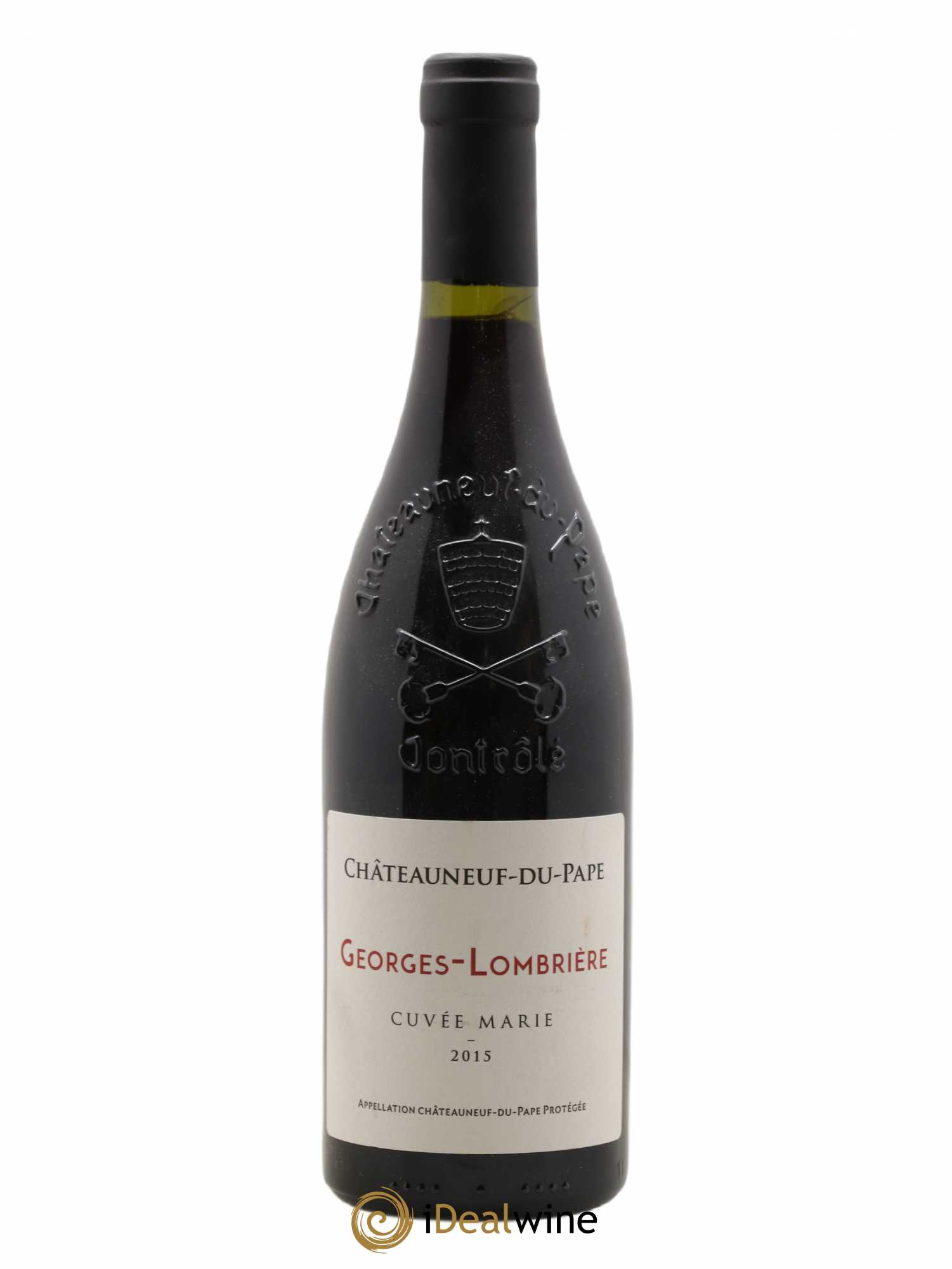 Châteauneuf-du-Pape Georges Lombrieres Cuvee Marie 2015 - Posten von 1 Flasche - 0