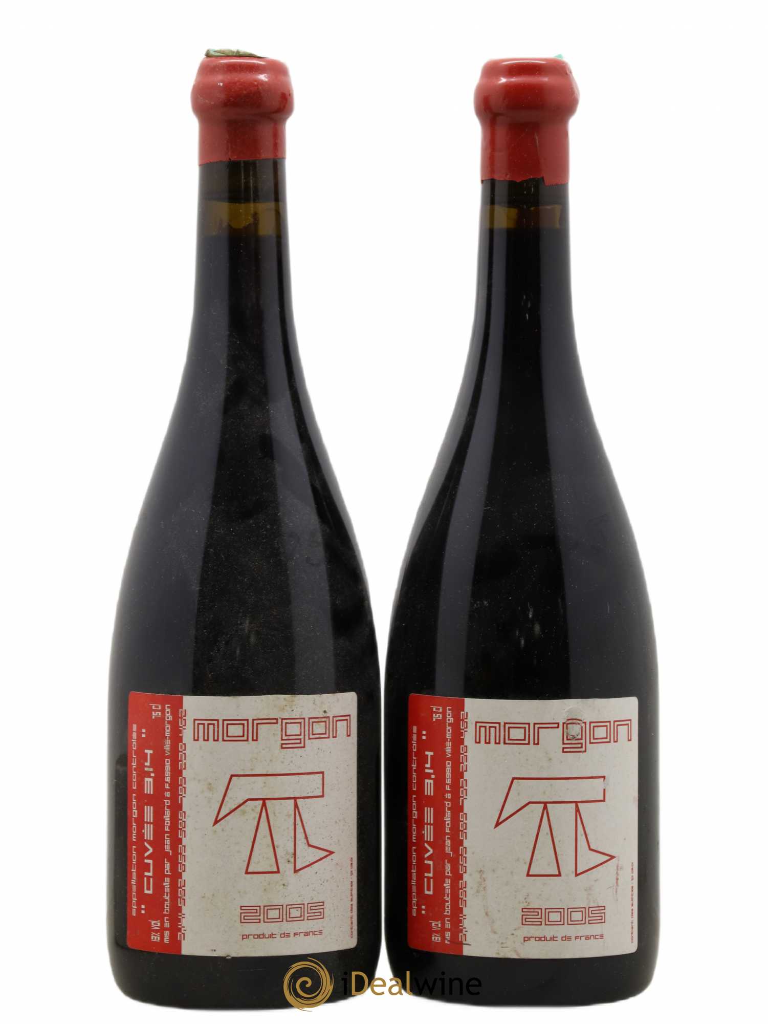 Morgon 3.14 Jean Foillard 2005 - Lot de 2 bouteilles - 0