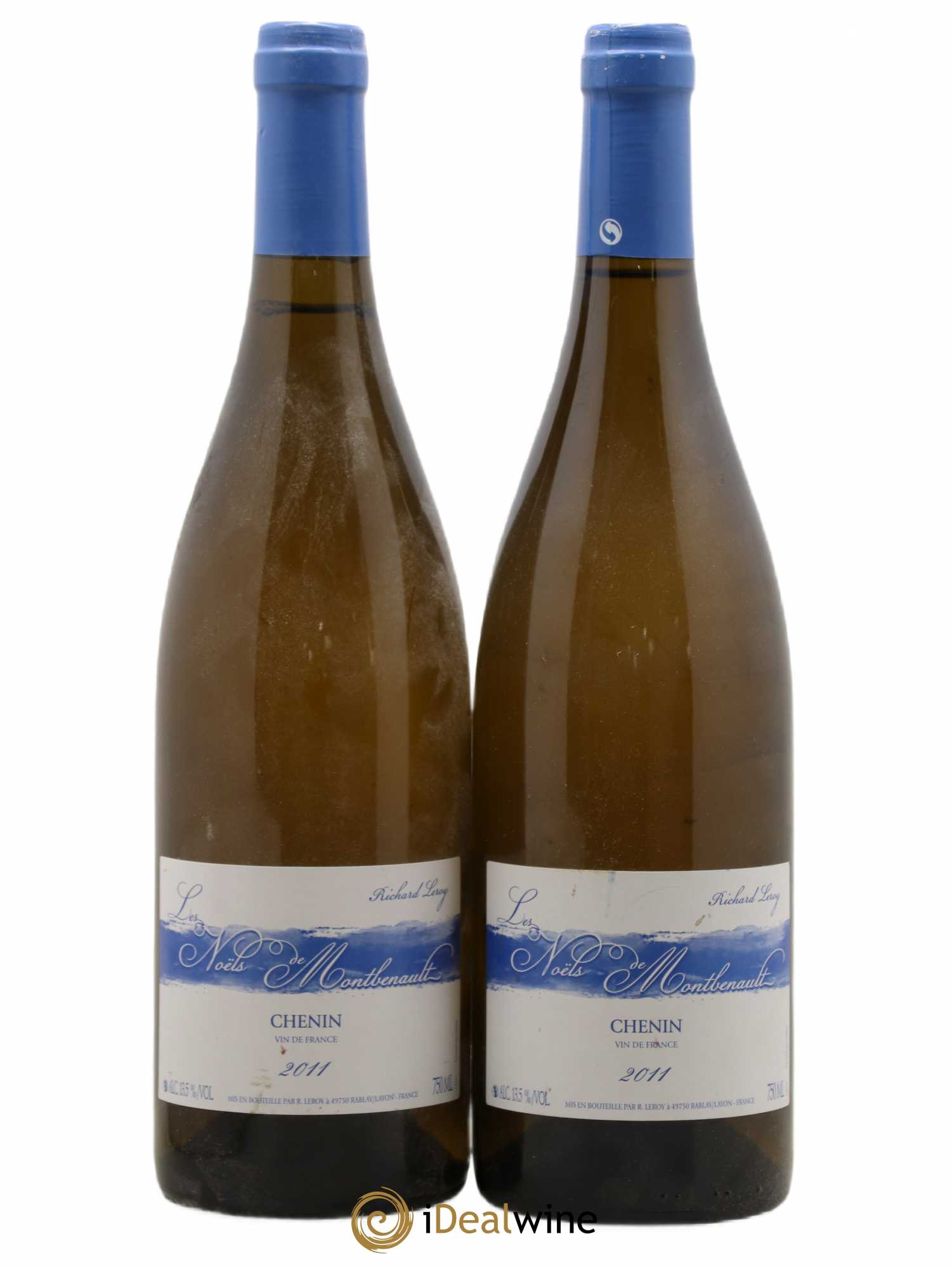 Vin de France Les Noëls de Montbenault Richard Leroy 2011 - Lot de 2 bouteilles - 0