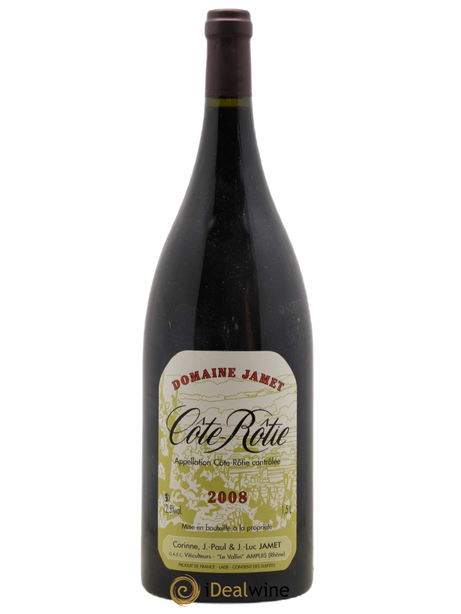 Côte-Rôtie Jamet (Domaine) 2008 - Lot de 1 magnum - 0