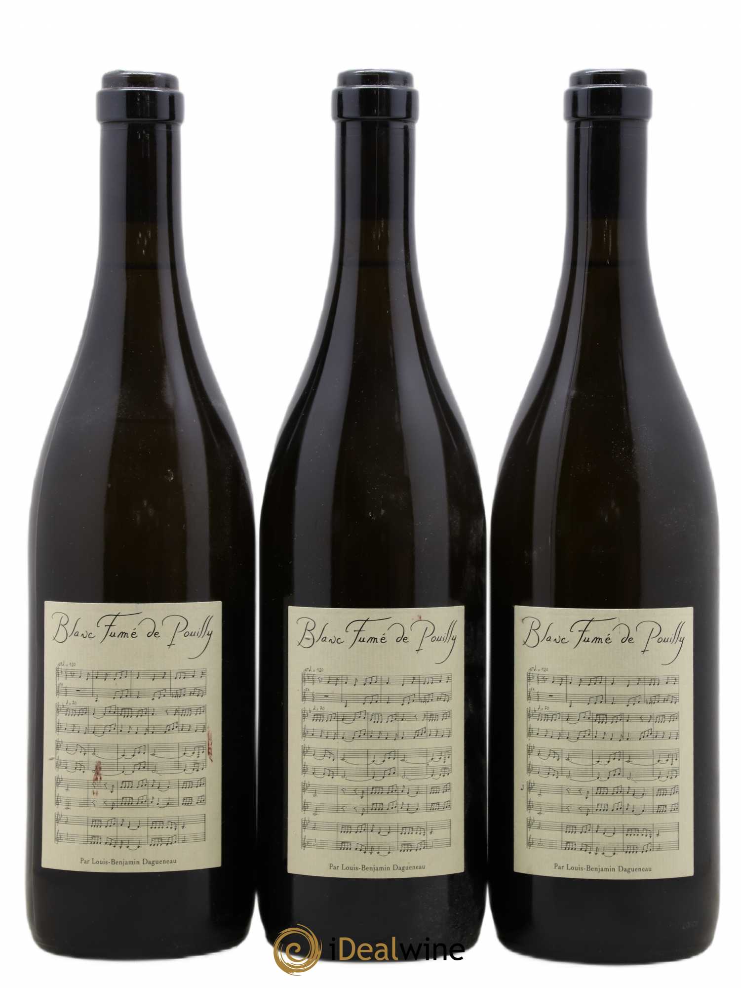 Pouilly-Fumé Blanc Fumé de Pouilly Dagueneau (Domaine Didier - Louis-Benjamin) 2015 - Lot de 3 bouteilles - 0