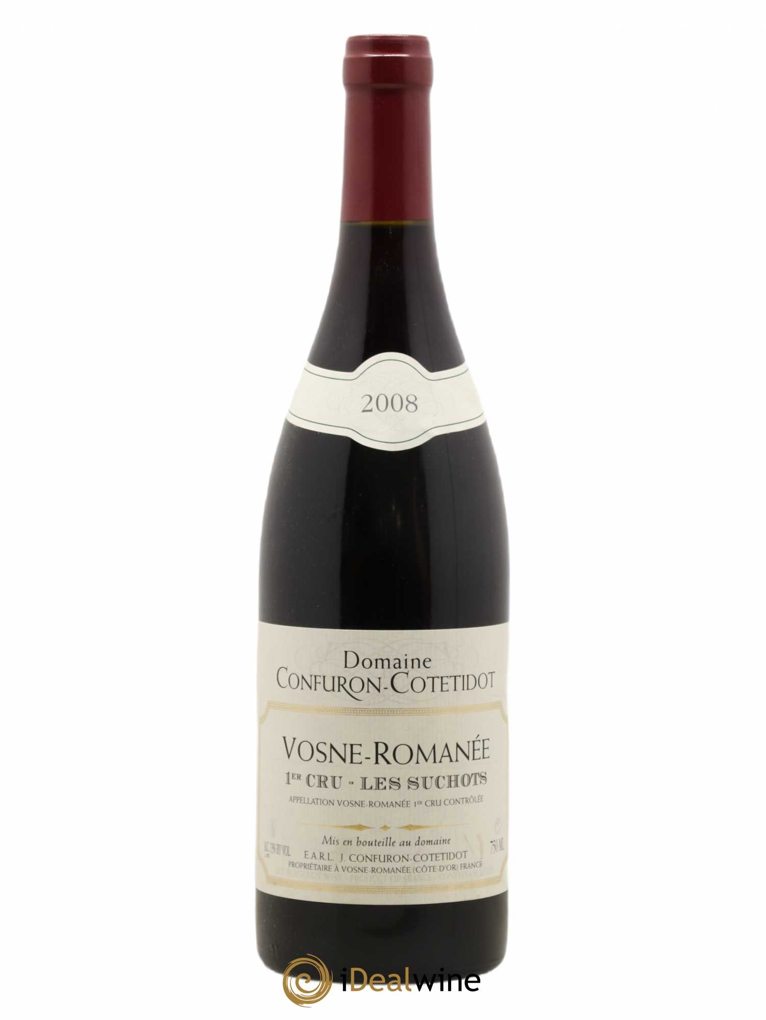Vosne-Romanée 1er Cru Les Suchots Confuron Contetidot 2008 - Lot de 1 bouteille - 0