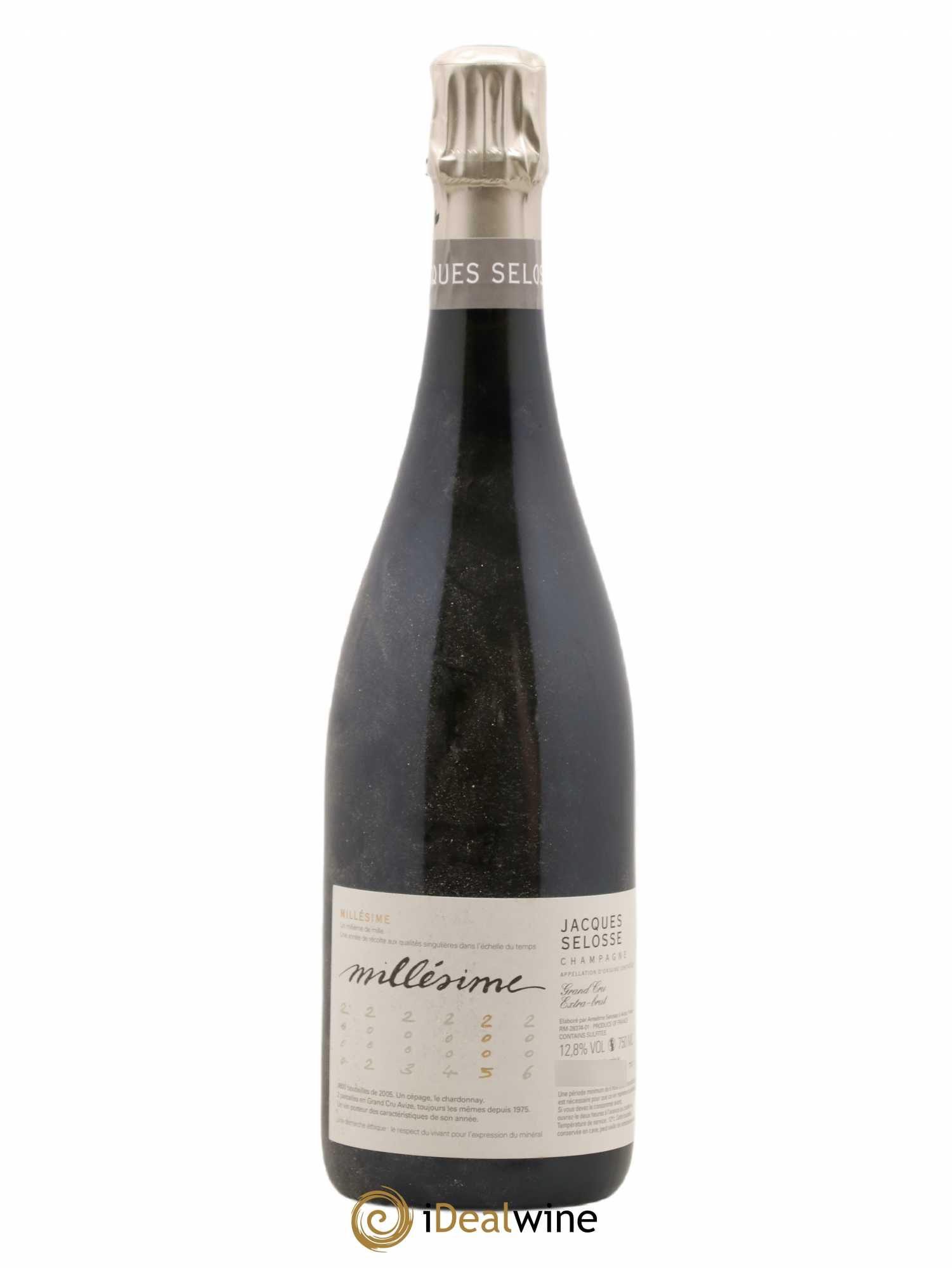 Blanc de Blancs Grand Cru Extra-Brut Jacques Selosse 2005 - Lot de 1 bouteille - 0