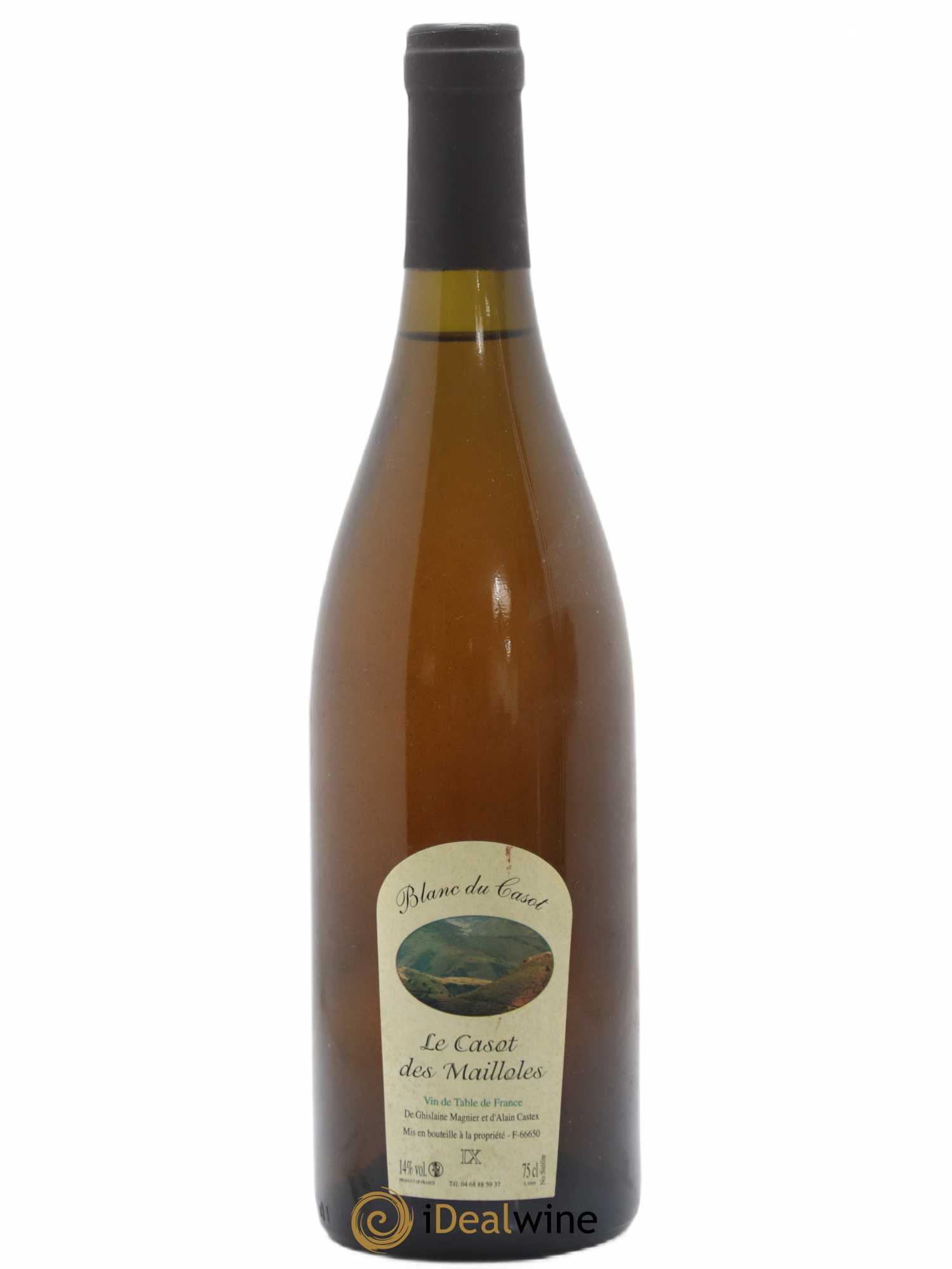 Vin de France Blanc du Casot Le Casot des Mailloles - Lot de 1 bouteille - 0
