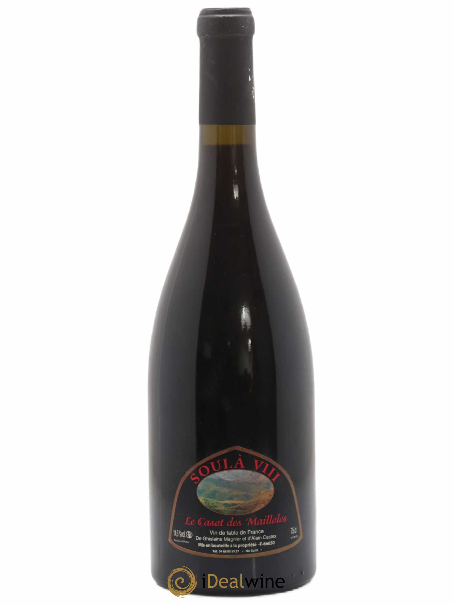 Vin de France Soula Le Casot des Mailloles 2008 - Lot de 1 bouteille - 0