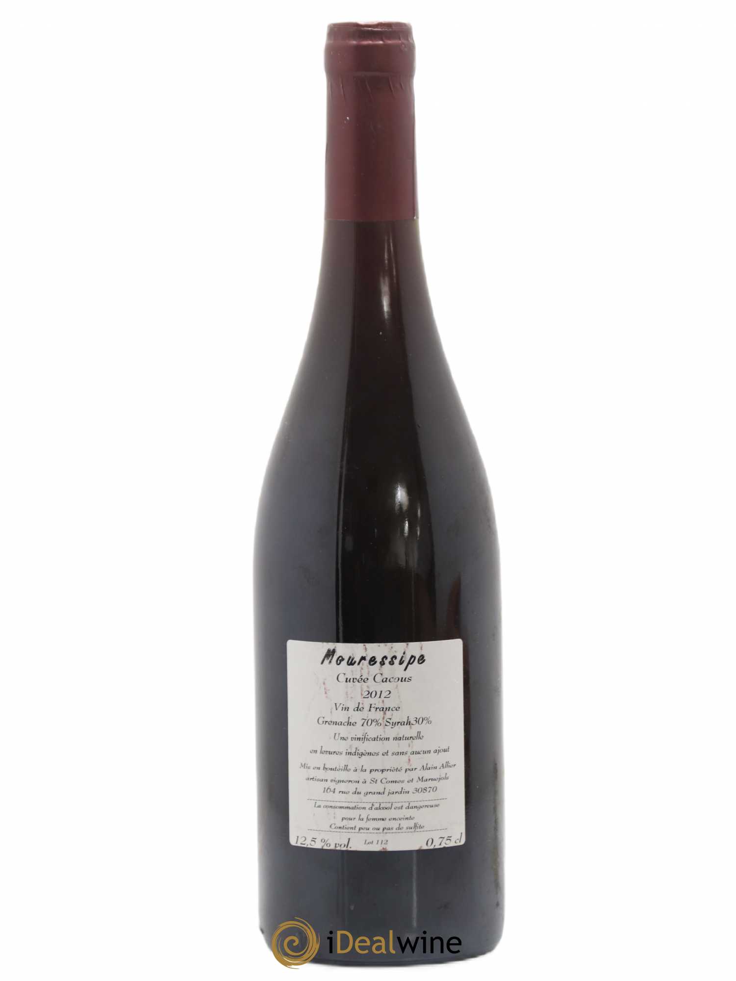 Vin de France Cacous Mouressipe 2012 - Posten von 1 Flasche - 1