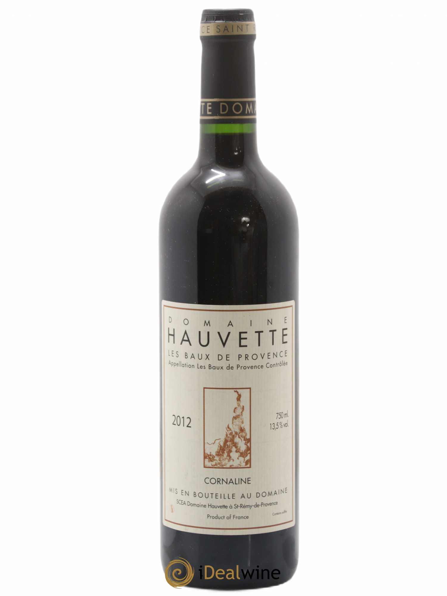 Baux de Provence Cornaline Hauvette (Domaine) 2012 - Lot de 1 bouteille - 0