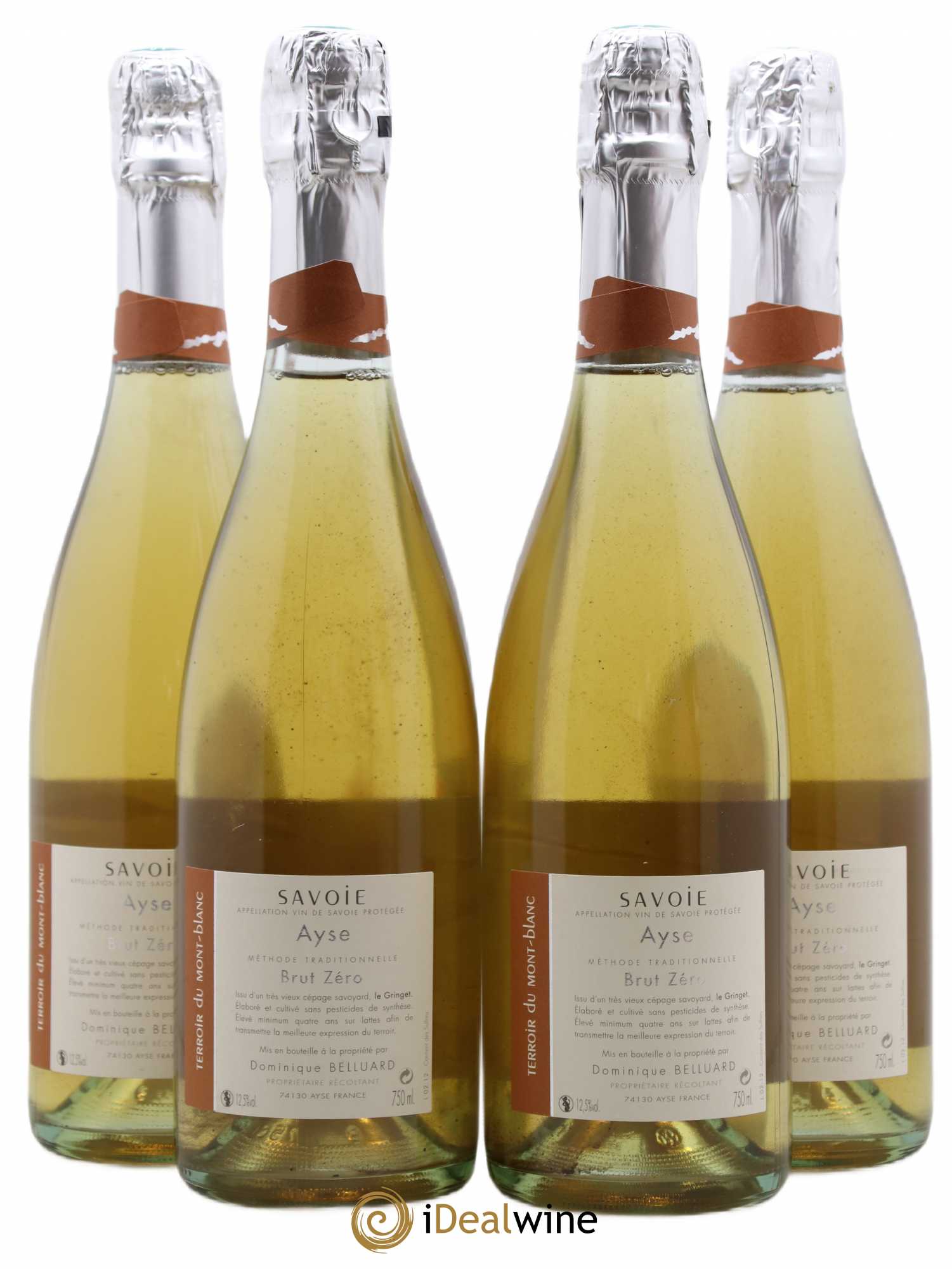 Vin de Savoie Ayse - Mont Blanc Domaine Belluard 2012 - Lot de 4 bouteilles - 1