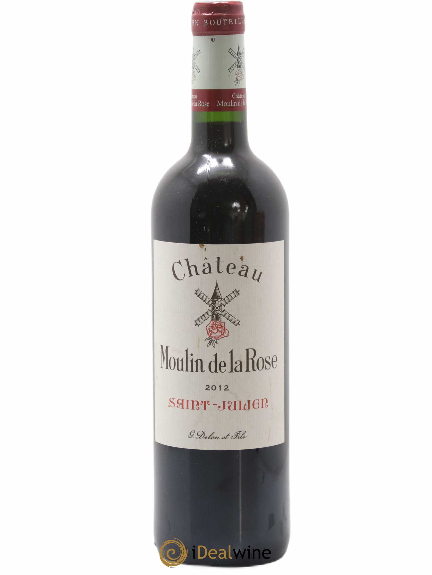 Château Moulin de la Rose Cru Bourgeois 2012 - Lot de 1 bouteille - 0