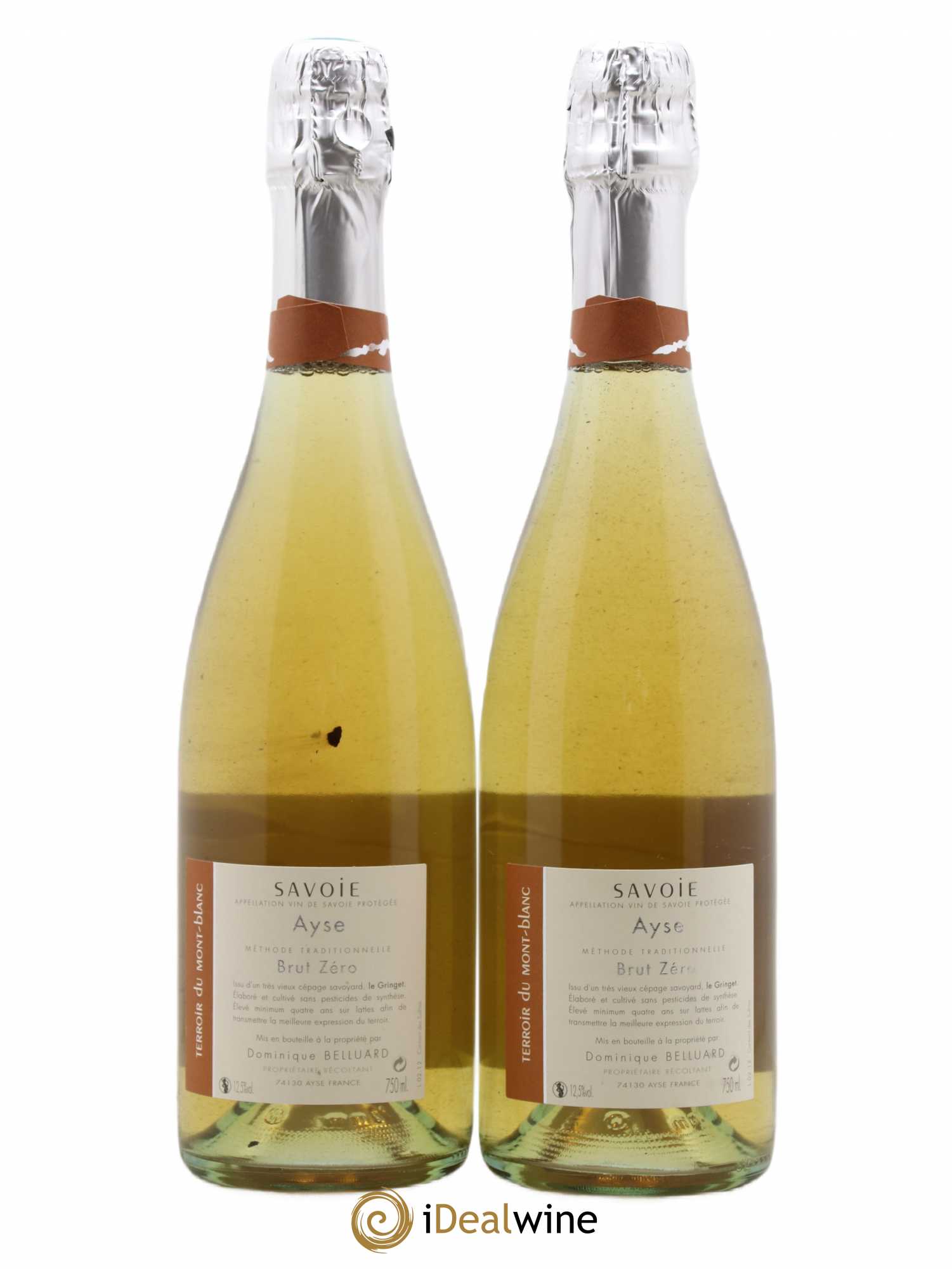Vin de Savoie Ayse - Mont Blanc Domaine Belluard 2012 - Lot de 2 bouteilles - 1