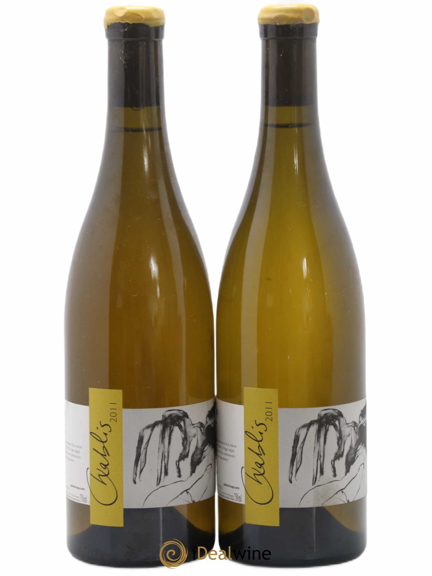 Chablis Vent d'Ange Pattes Loup (Domaine) 2011 - Lot de 2 bouteilles - 0