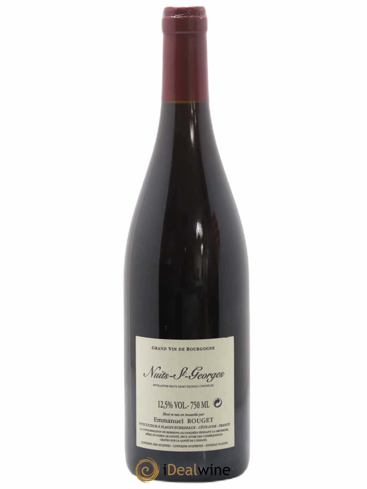 Nuits-Saint-Georges Emmanuel Rouget 2011 - Lot de 1 bouteille - 1