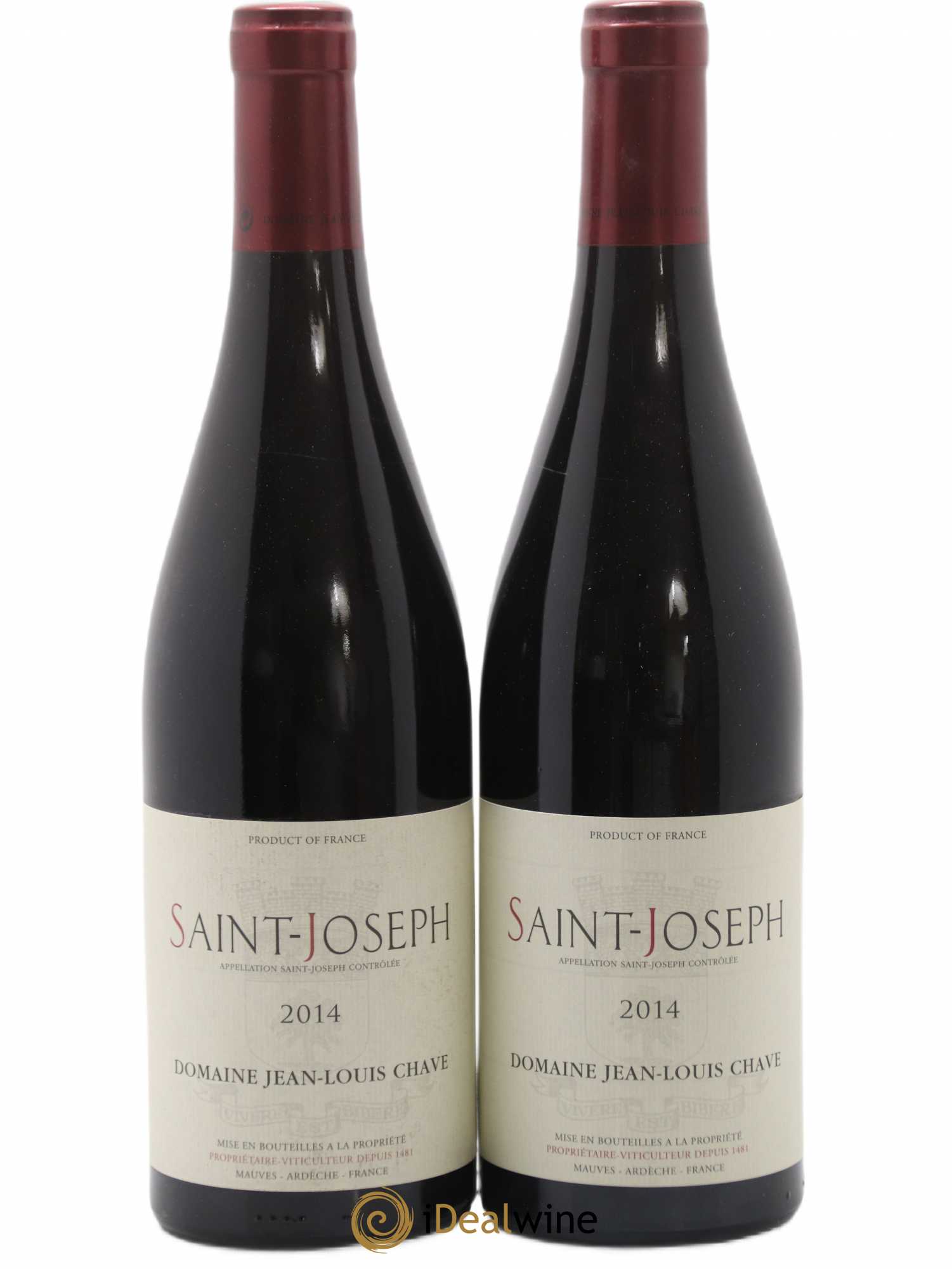Saint-Joseph Jean-Louis Chave 2014 - Lot de 2 bouteilles - 0