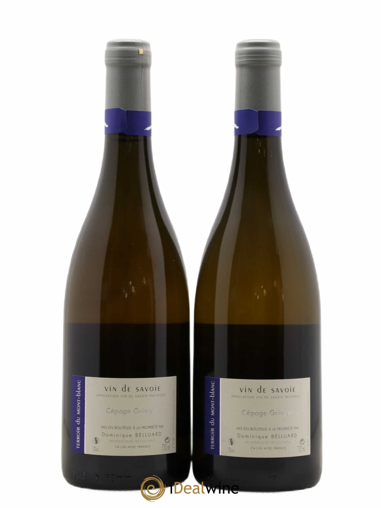 Vin de Savoie Le Feu Domaine Belluard 2012 - Lot de 2 bouteilles - 1