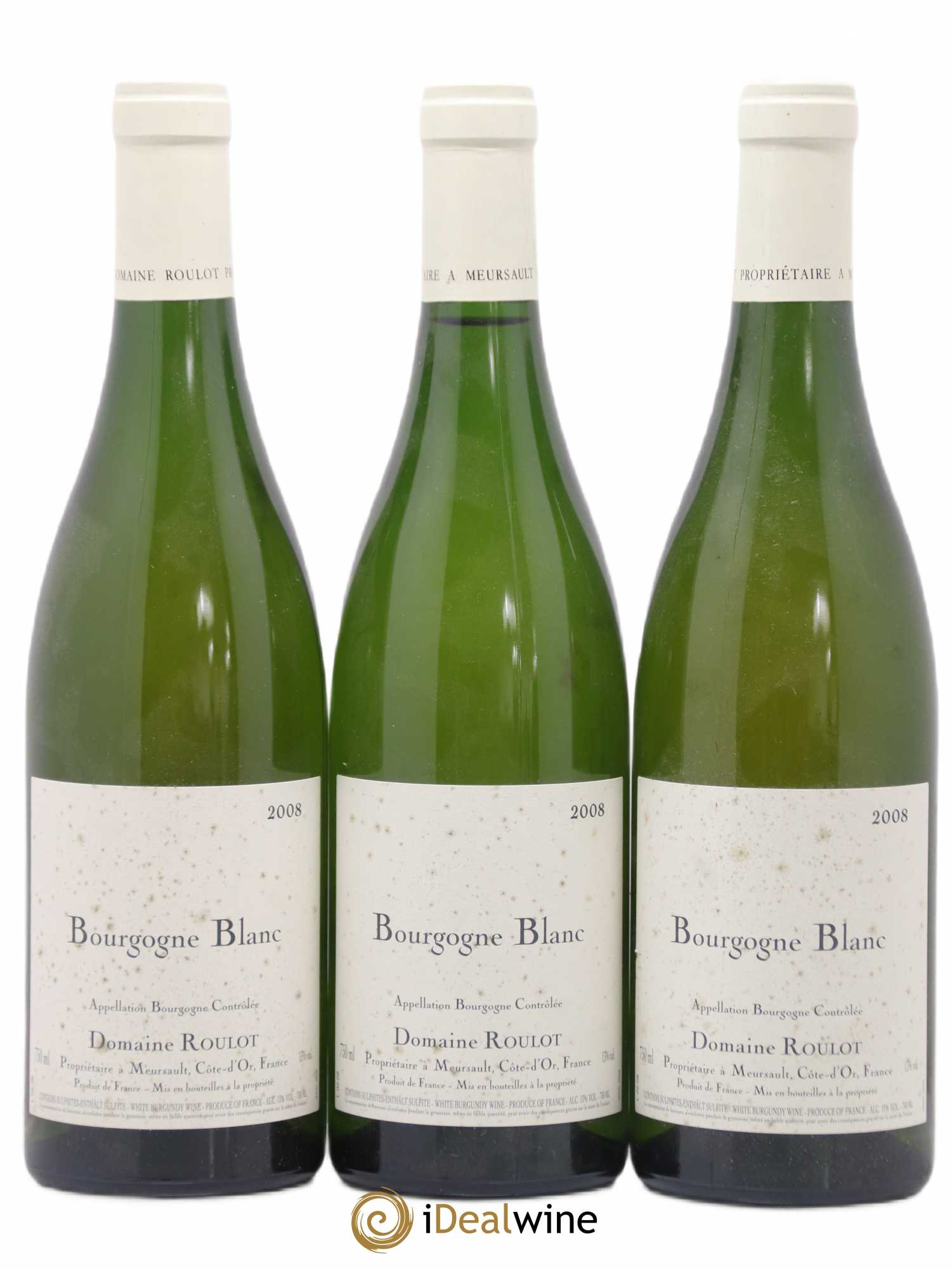 Bourgogne Roulot (Domaine) 2008 - Lot de 3 bouteilles - 0