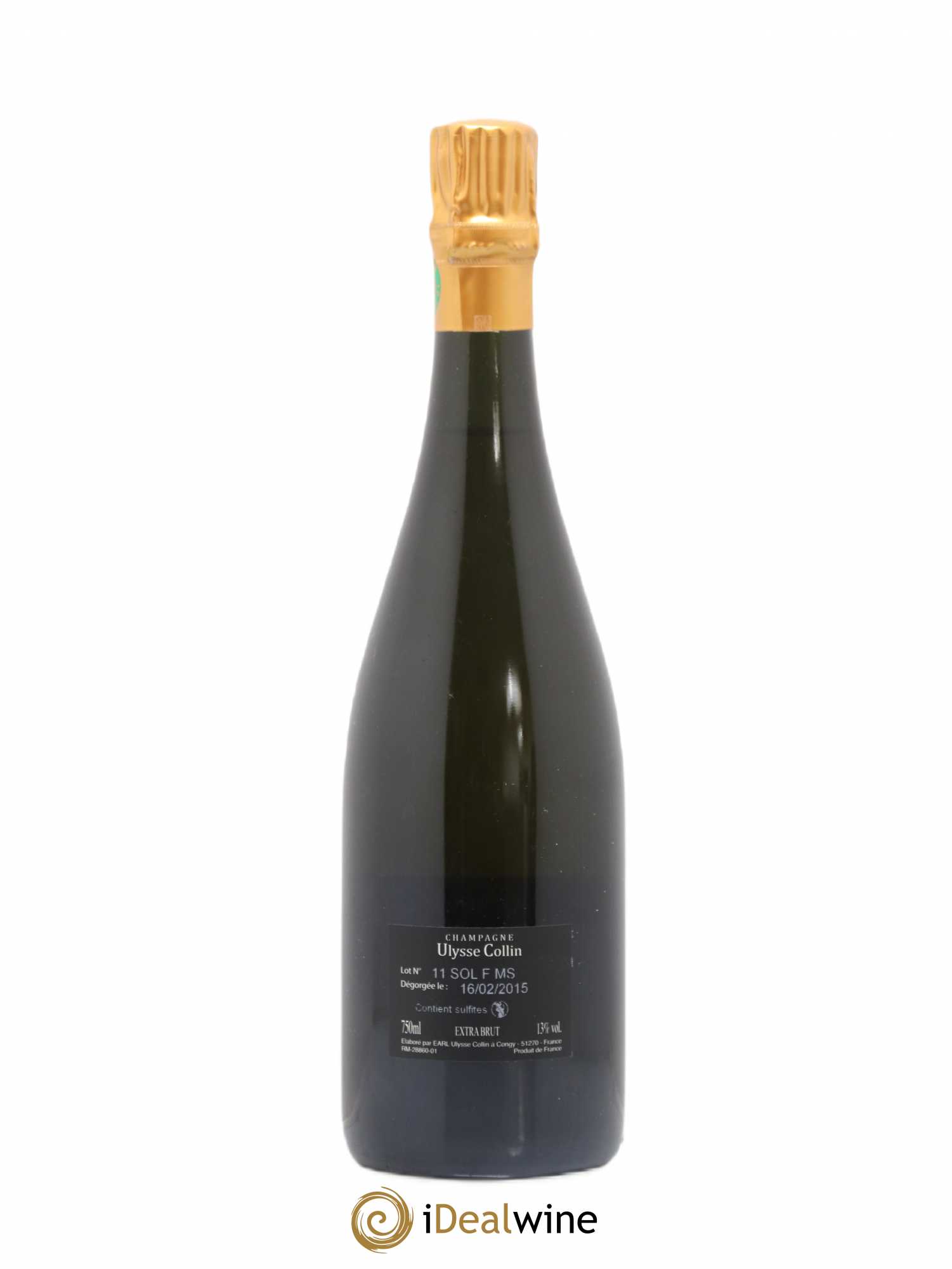 Les Roises Blanc de Blancs Extra-Brut Ulysse Collin - Lot de 1 bouteille - 1