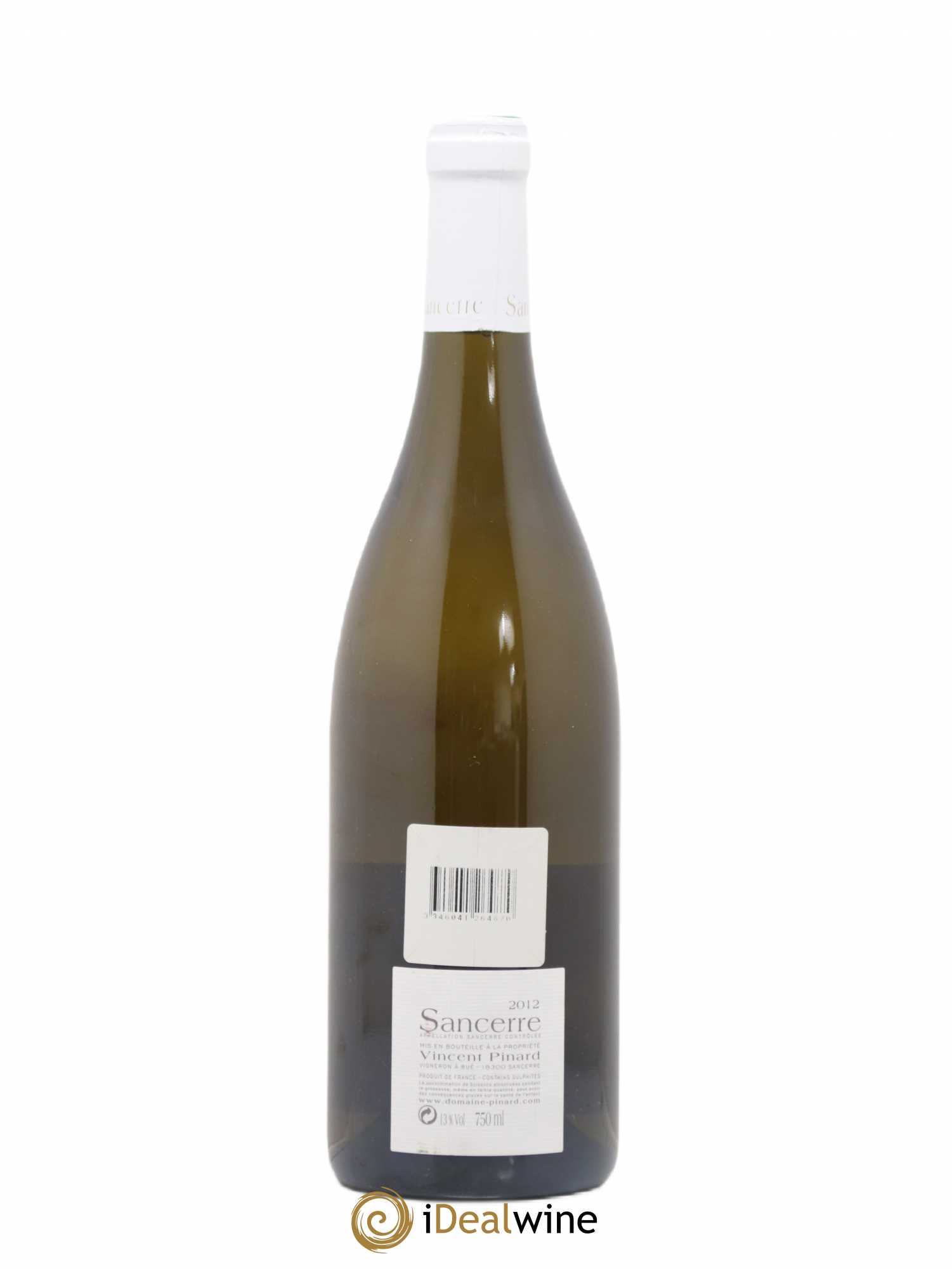 Sancerre Nuance Vincent Pinard 2012 - Lot de 1 bouteille - 1