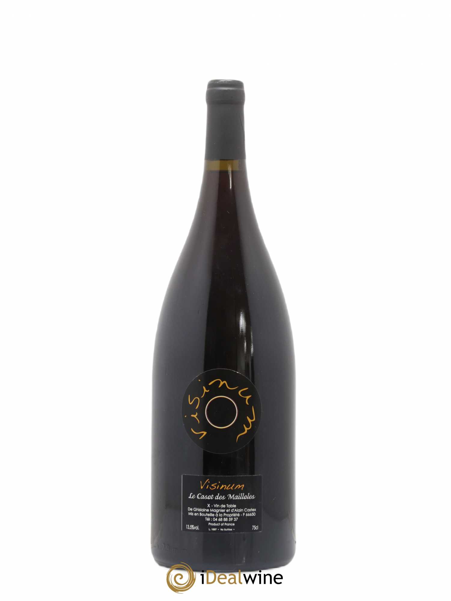 Vin de France Visinum Le Casot des Mailloles 2010 - Lot de 1 magnum - 0