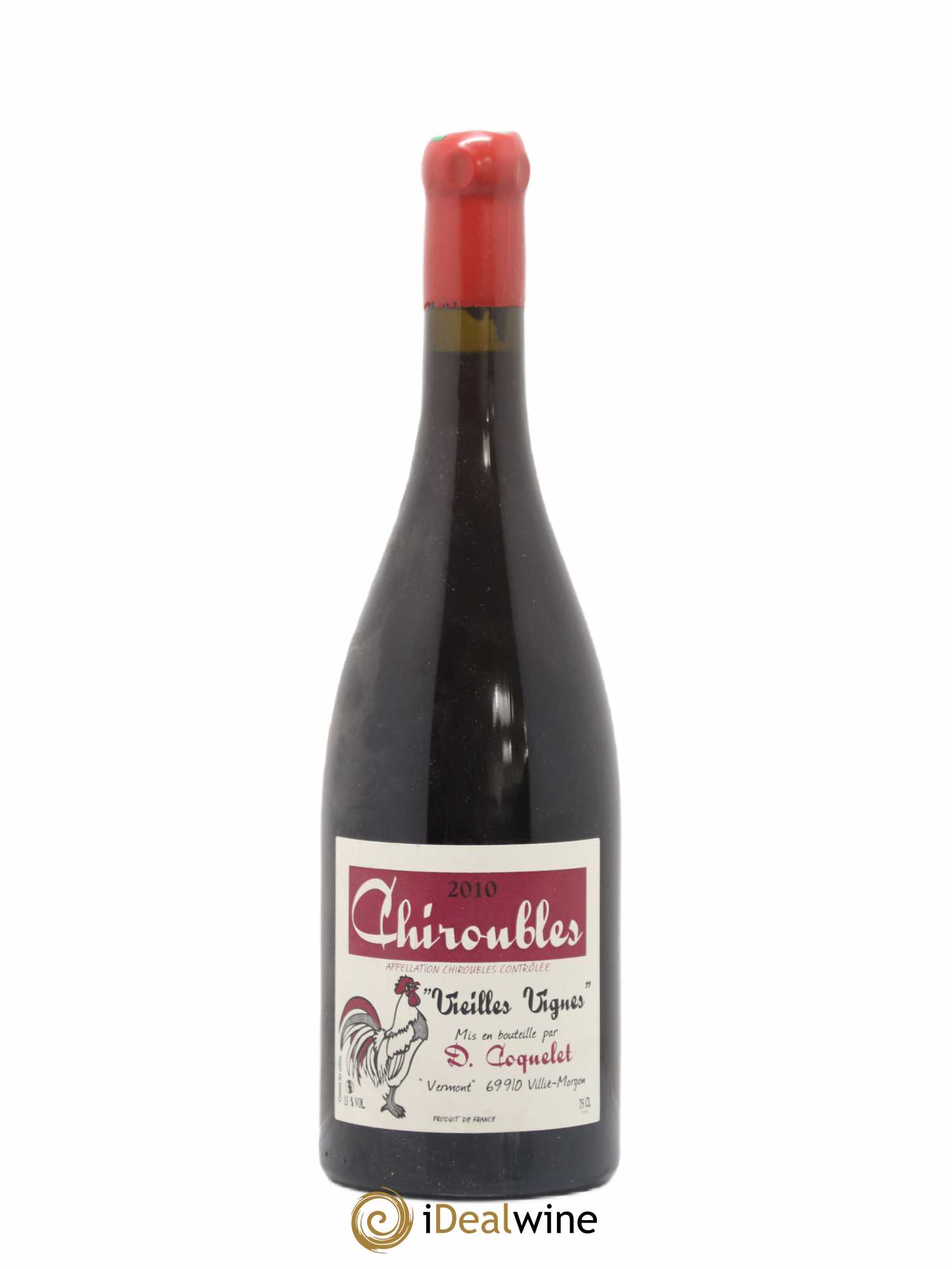 Chiroubles Vieilles Vignes Damien Coquelet 2010 - Lot de 1 bouteille - 0