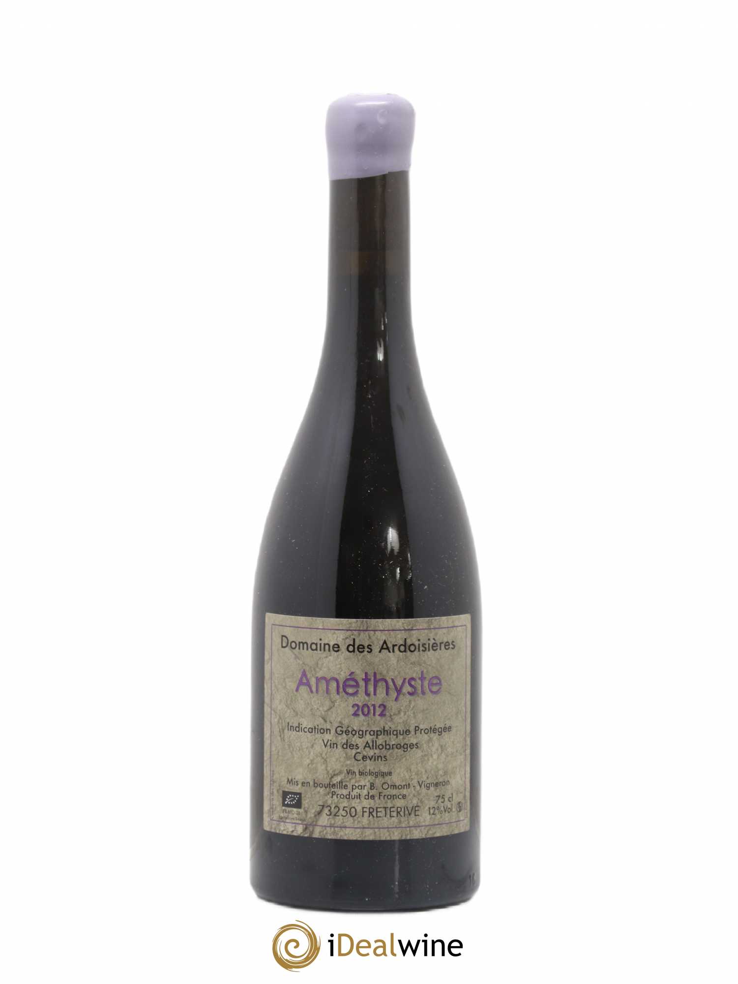 Vin des Allobroges Cevins Améthyste Ardoisières (Domaine des) 2012 - Lot de 1 bouteille - 0