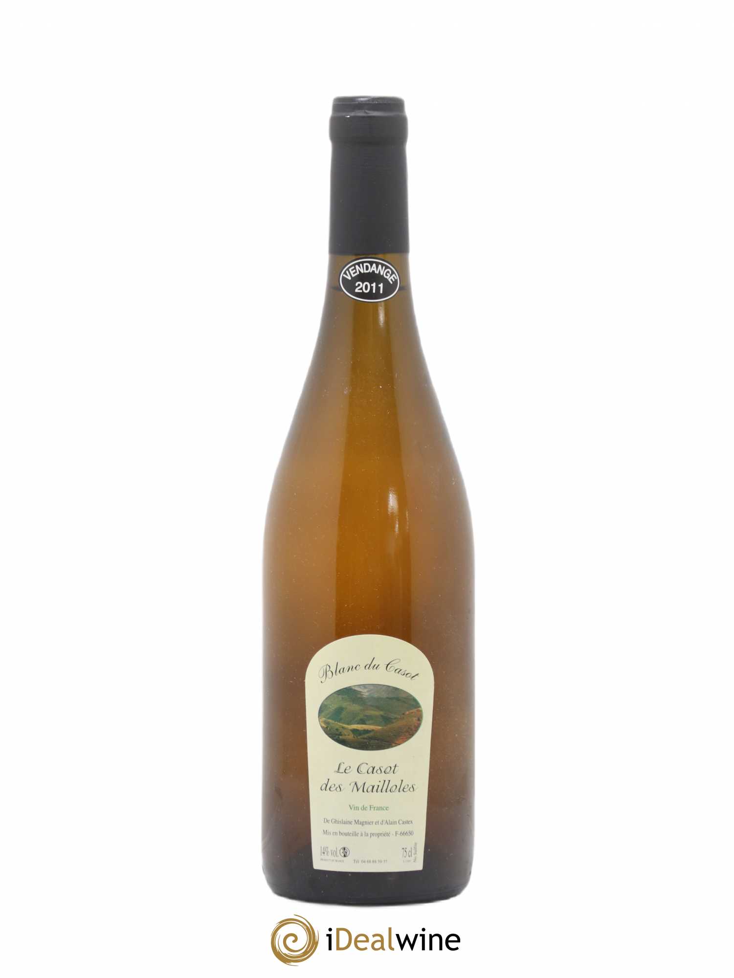 Vin de France Blanc du Casot Le Casot des Mailloles 2011 - Lot de 1 bouteille - 0