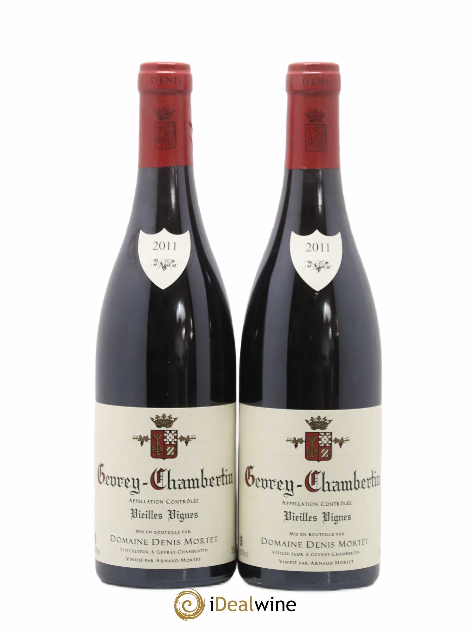 Gevrey-Chambertin Vieilles vignes Denis Mortet (Domaine) 2011 - Lot de 2 bouteilles - 0