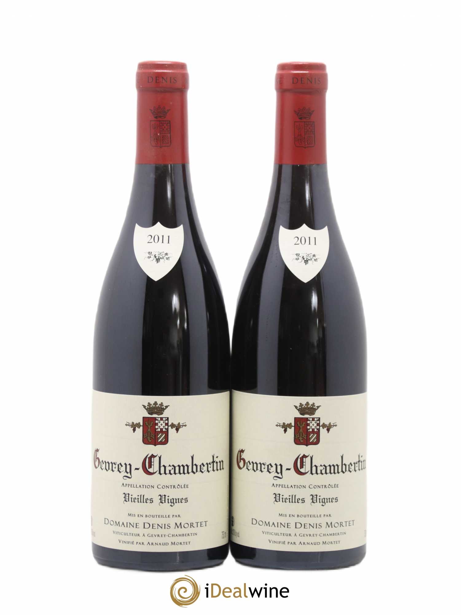 Gevrey-Chambertin Vieilles vignes Denis Mortet (Domaine) 2011 - Lot de 2 bouteilles - 0