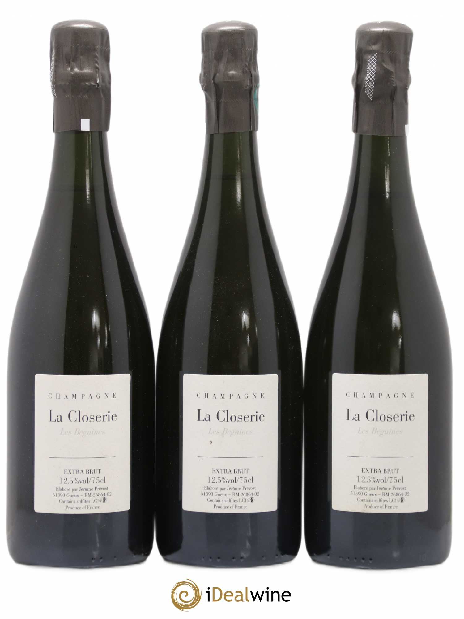 Les Béguines Extra-Brut Jérôme Prévost 2014 - Lot de 3 bouteilles - 0