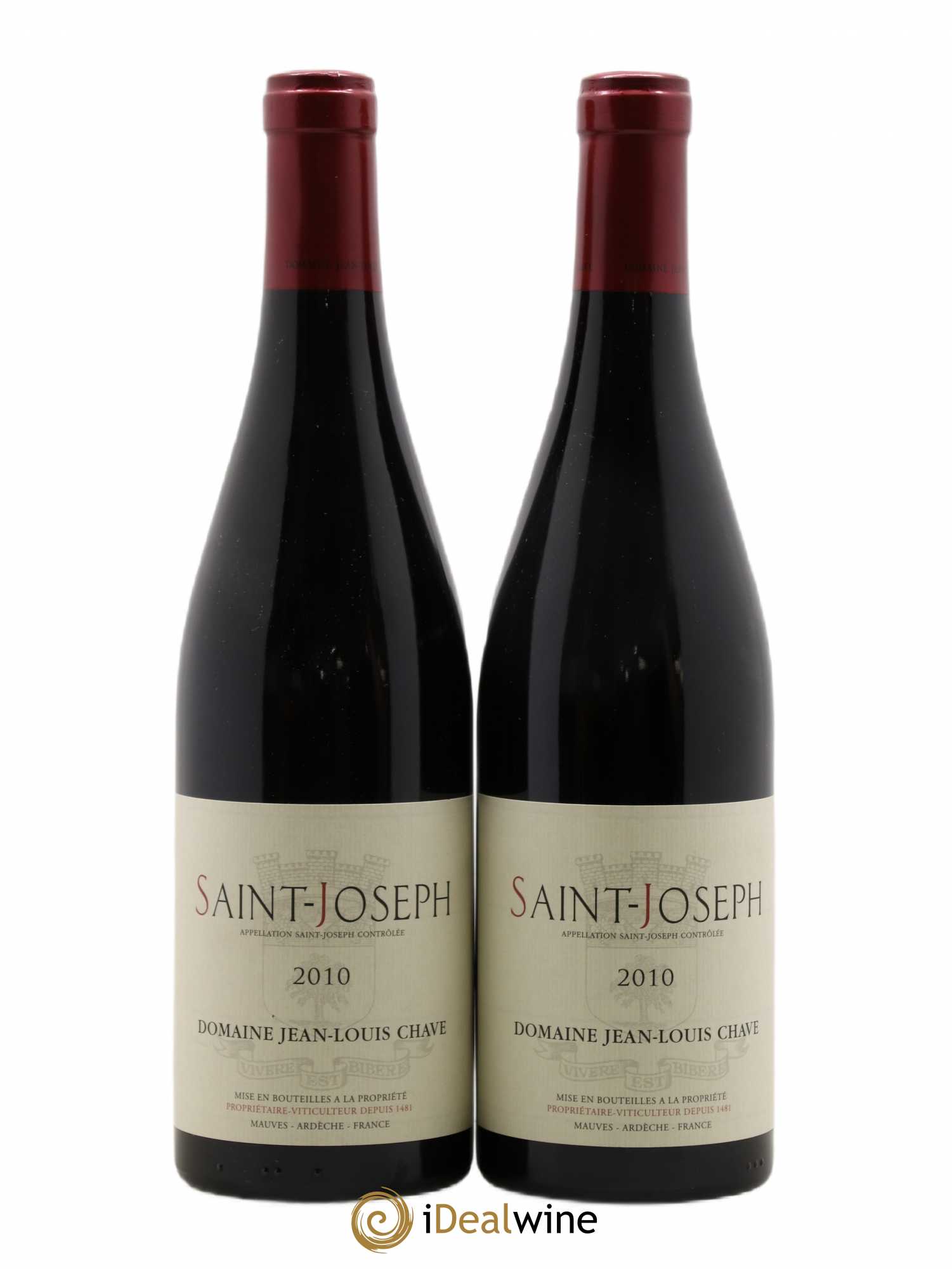 Saint-Joseph Jean-Louis Chave 2010 - Lot de 2 bouteilles - 0