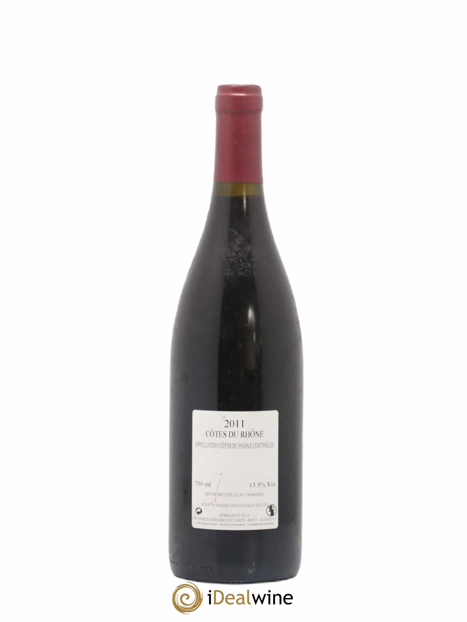 Côtes-du-Rhône Domaine Des Escavarailles Les Sablieres 2011 - Posten von 1 Flasche - 1