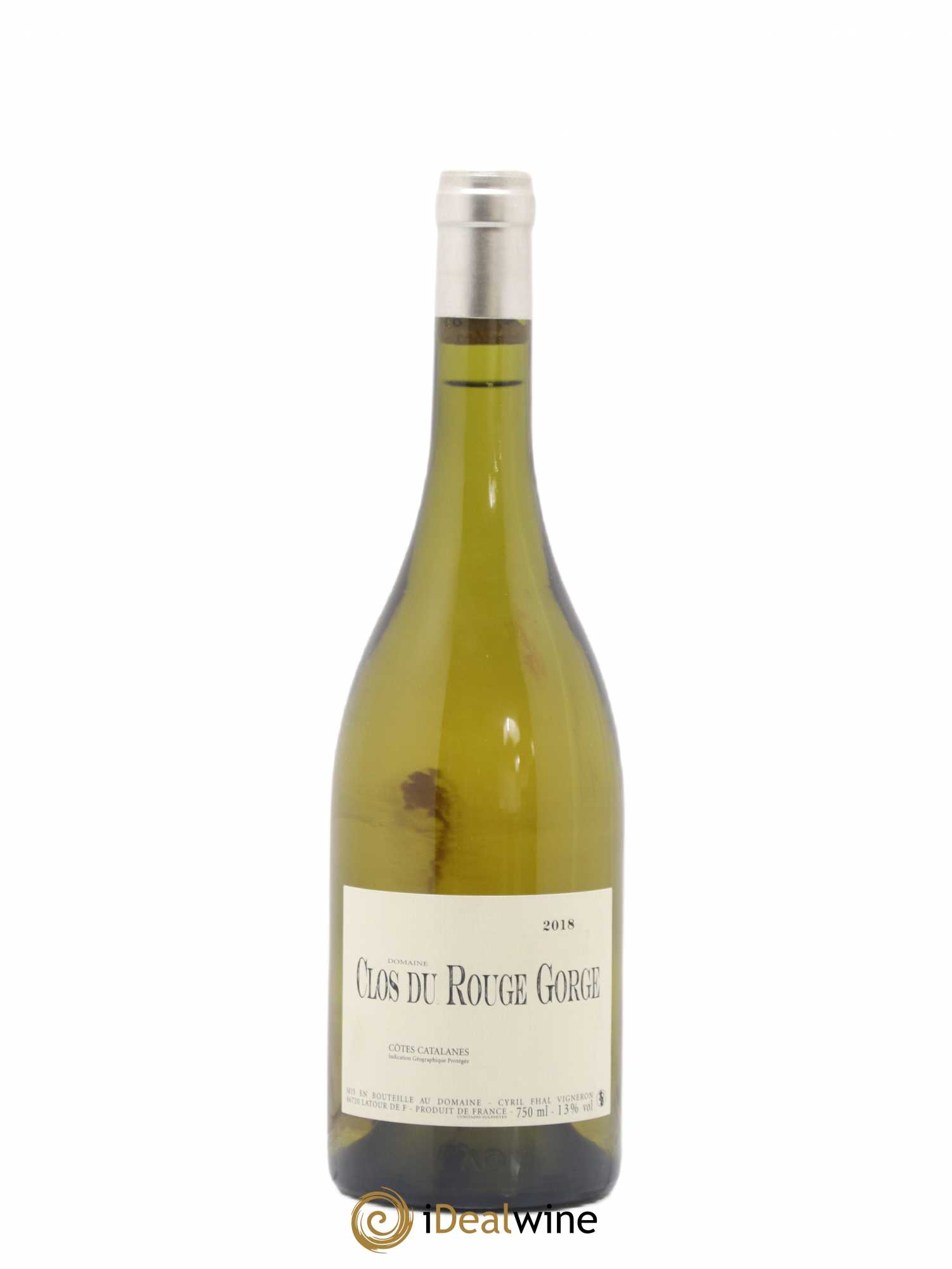 Côtes Catalanes Clos du Rouge Gorge Cyril Fhal 2018 - Lot de 1 bouteille - 0