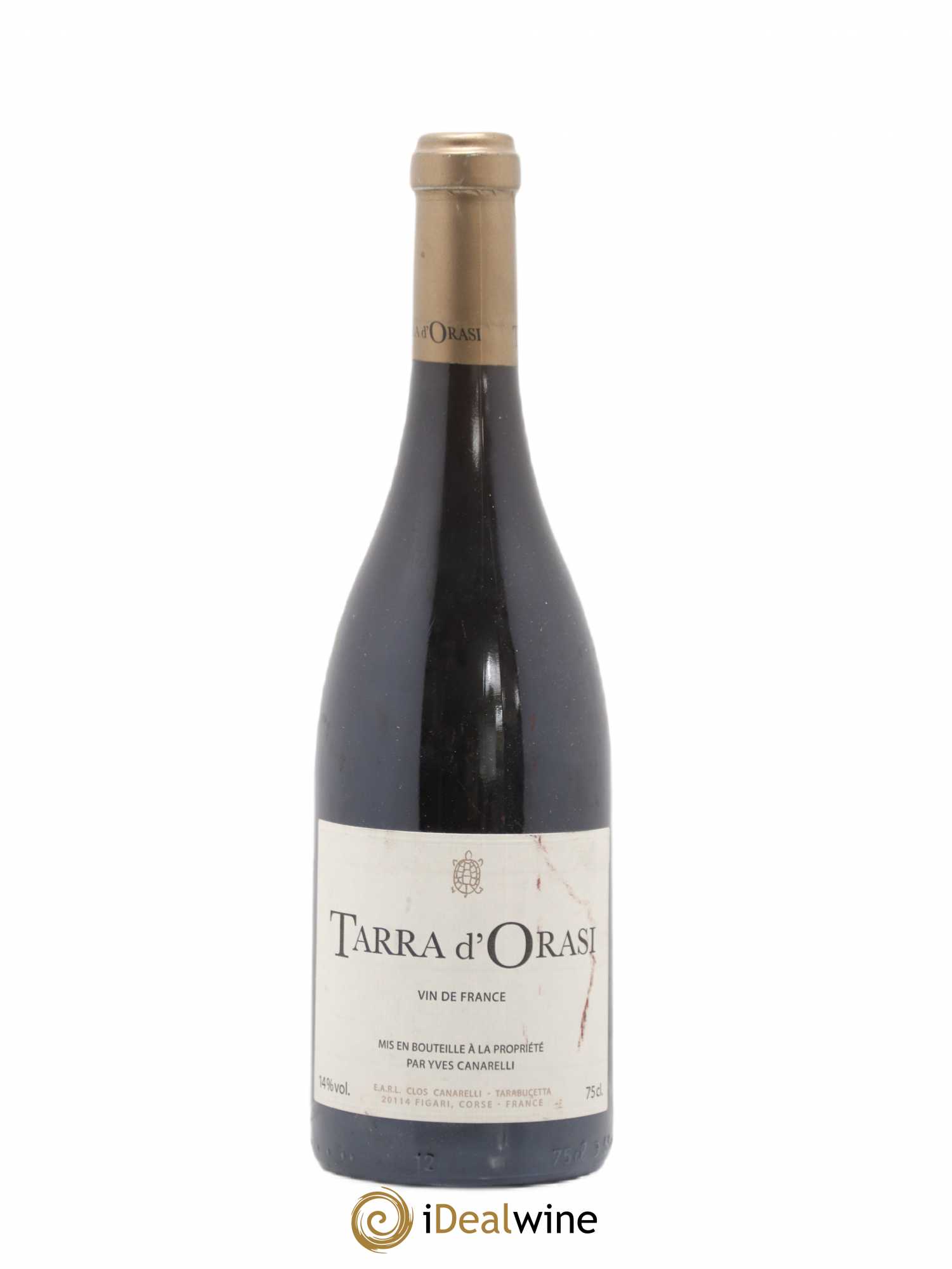 Vin de France Tarra d'Orasi Clos Canarelli 2009 - Lot de 1 bouteille - 0