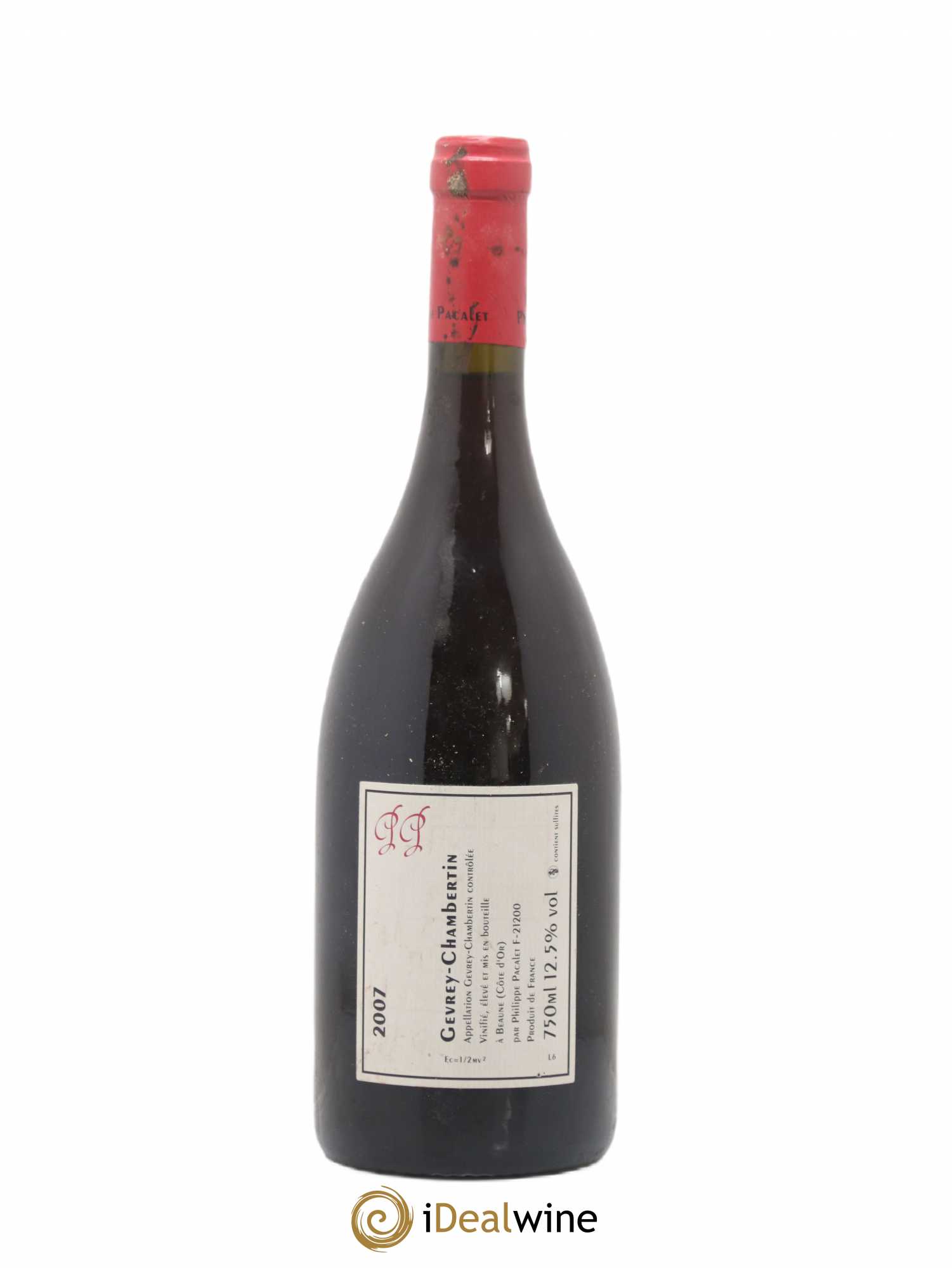 Gevrey-Chambertin Philippe Pacalet 2007 - Lot de 1 bouteille - 1