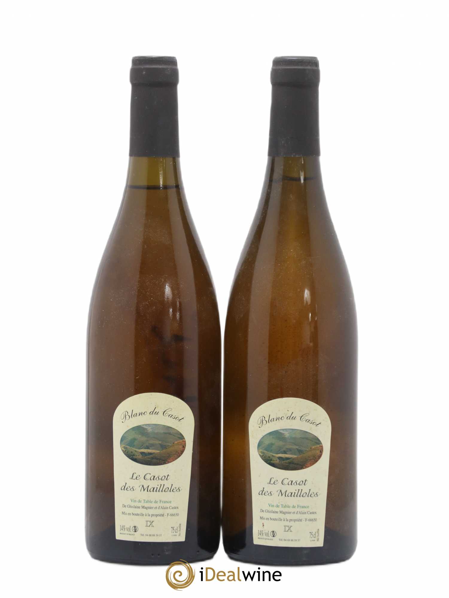 Vin de France Blanc du Casot Le Casot des Mailloles 2009 - Lot de 2 bouteilles - 0