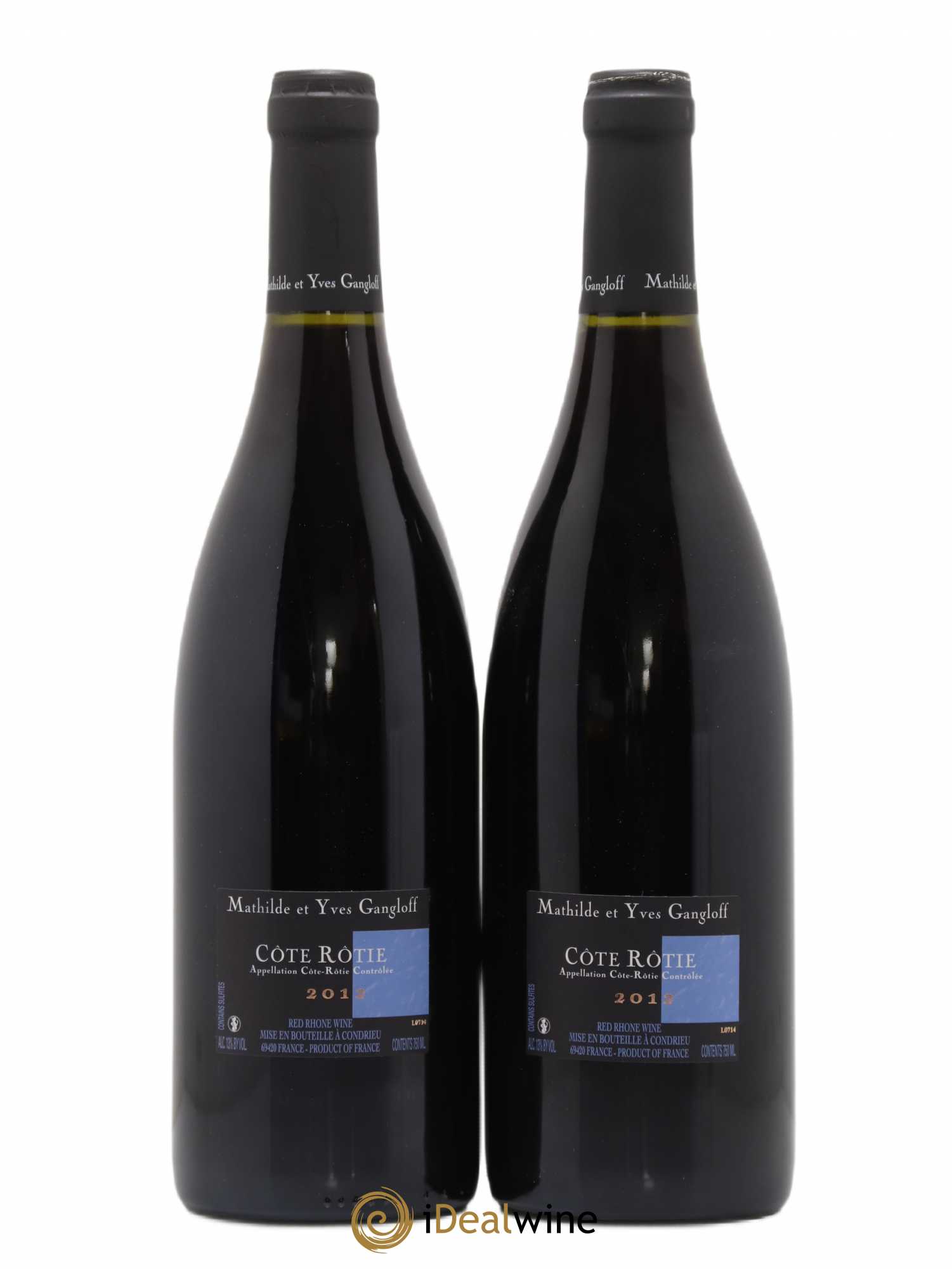 Côte-Rôtie La Barbarine Gangloff (Domaine) 2012 - Lot de 2 bouteilles - 1