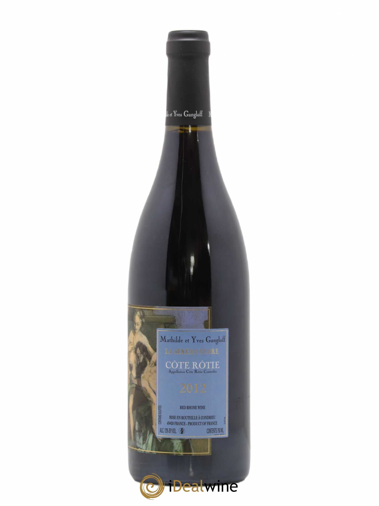 Côte-Rôtie La Sereine Noire Gangloff (Domaine) 2012 - Lot de 1 bouteille - 1