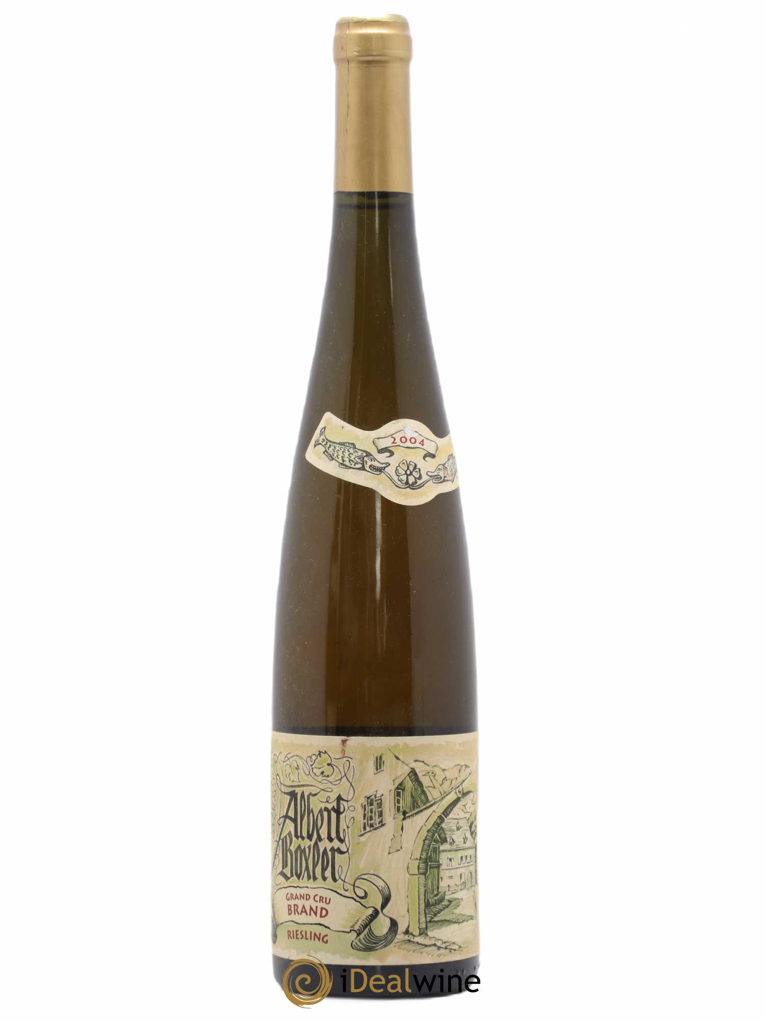 Alsace Riesling Grand Cru Brand Albert Boxler 2004 - Lot de 1 bouteille - 0