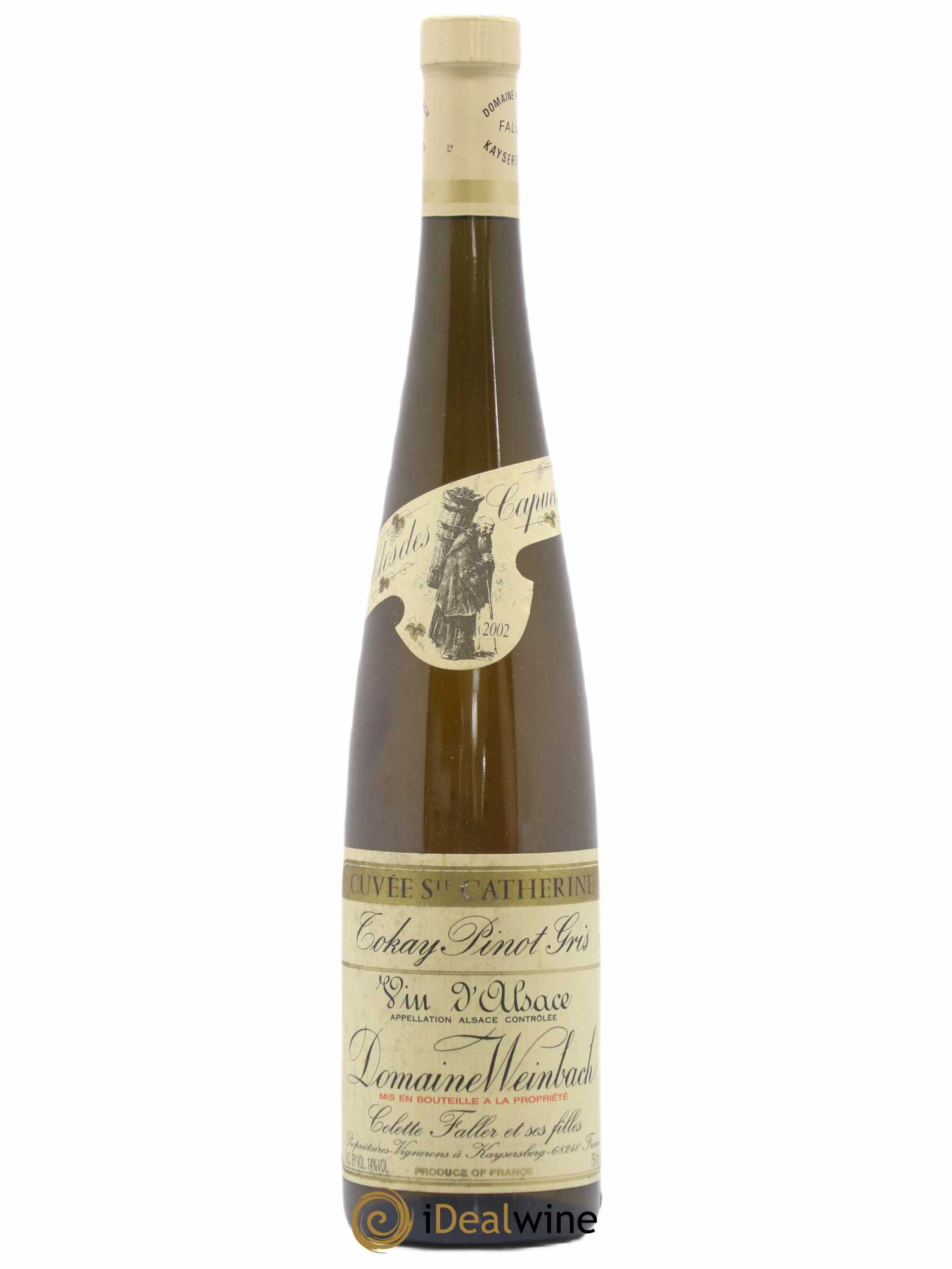 Alsace Pinot Gris Cuvée Sainte Catherine Weinbach (Domaine) 2002 - Lot de 1 bouteille - 0