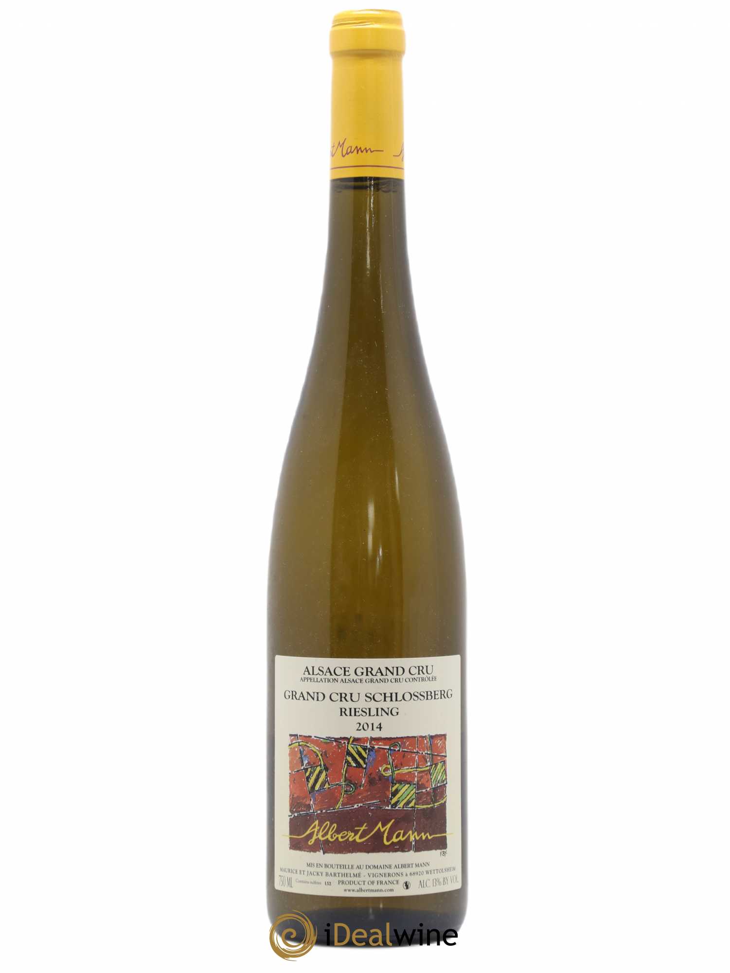 Alsace Riesling Grand Cru Schlossberg Albert Mann 2014 - Lot de 1 bouteille - 0