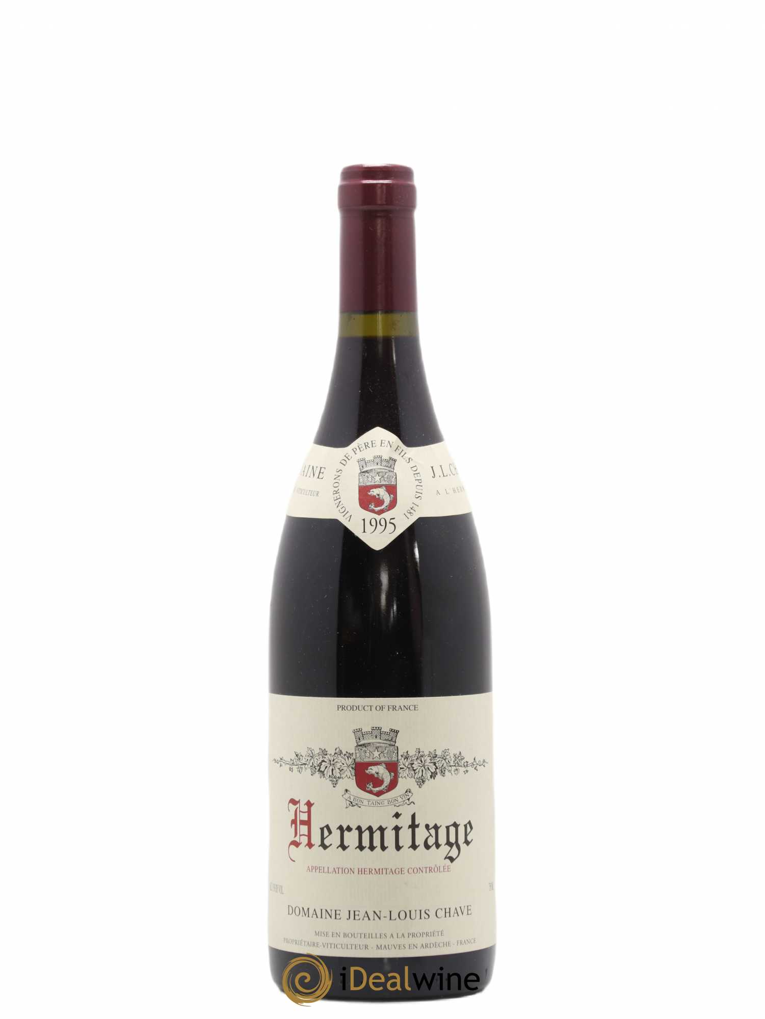 Hermitage Jean-Louis Chave 1995 - Lot de 1 bouteille - 0