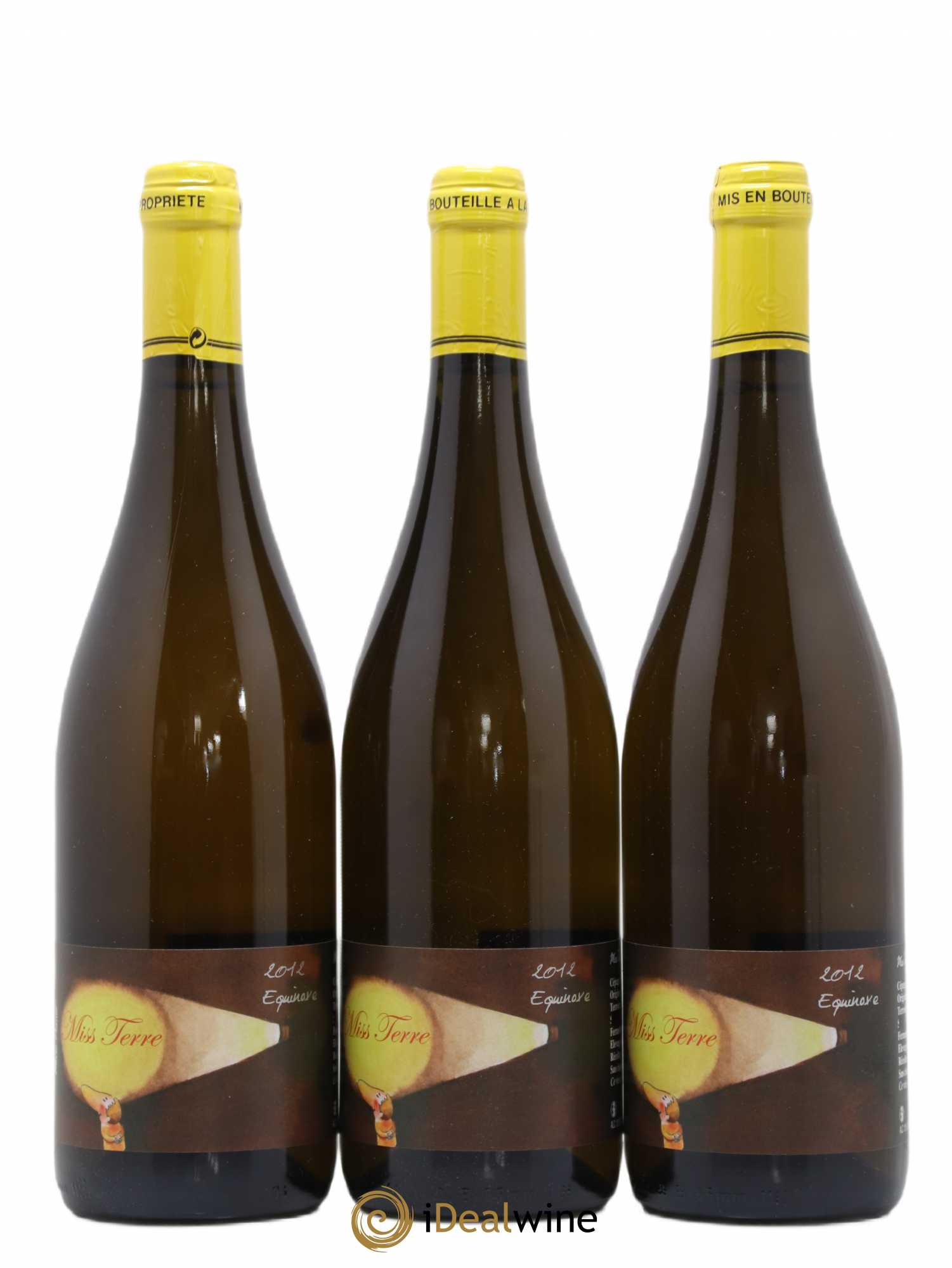 Vin de France Equinoxe Miss Terre Domaine de la Sénéchalière 2012 - Posten von 3 Flaschen - 0