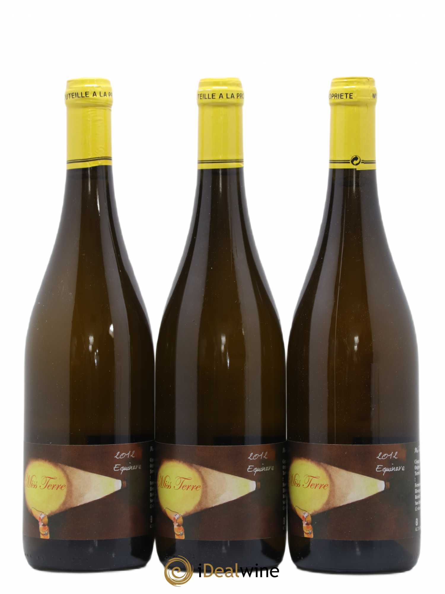 Vin de France Equinoxe Miss Terre Domaine de la Sénéchalière 2012 - Posten von 3 Flaschen - 0