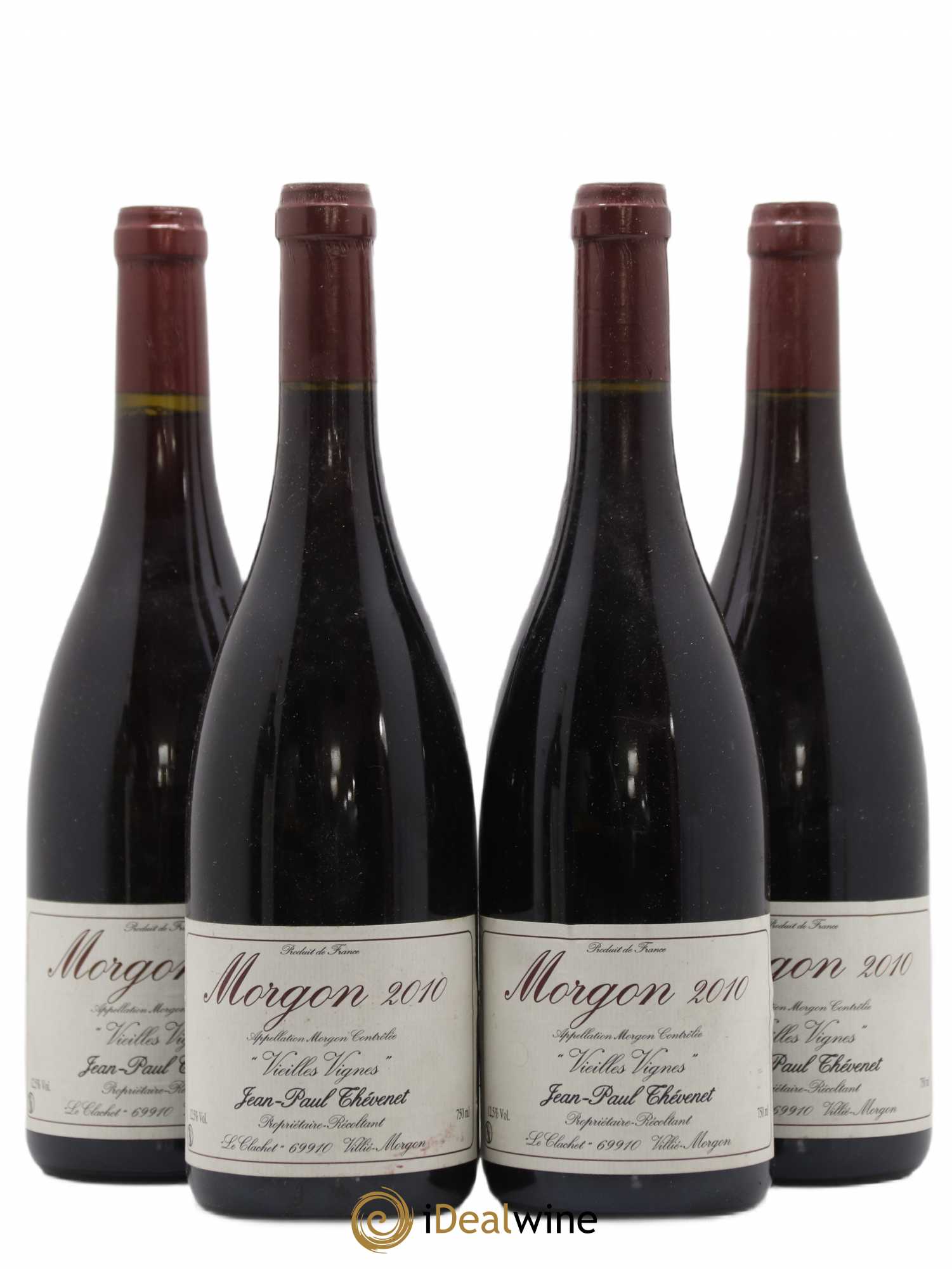 Morgon Vieilles vignes Thevenet 2010 - Posten von 4 Flaschen - 0