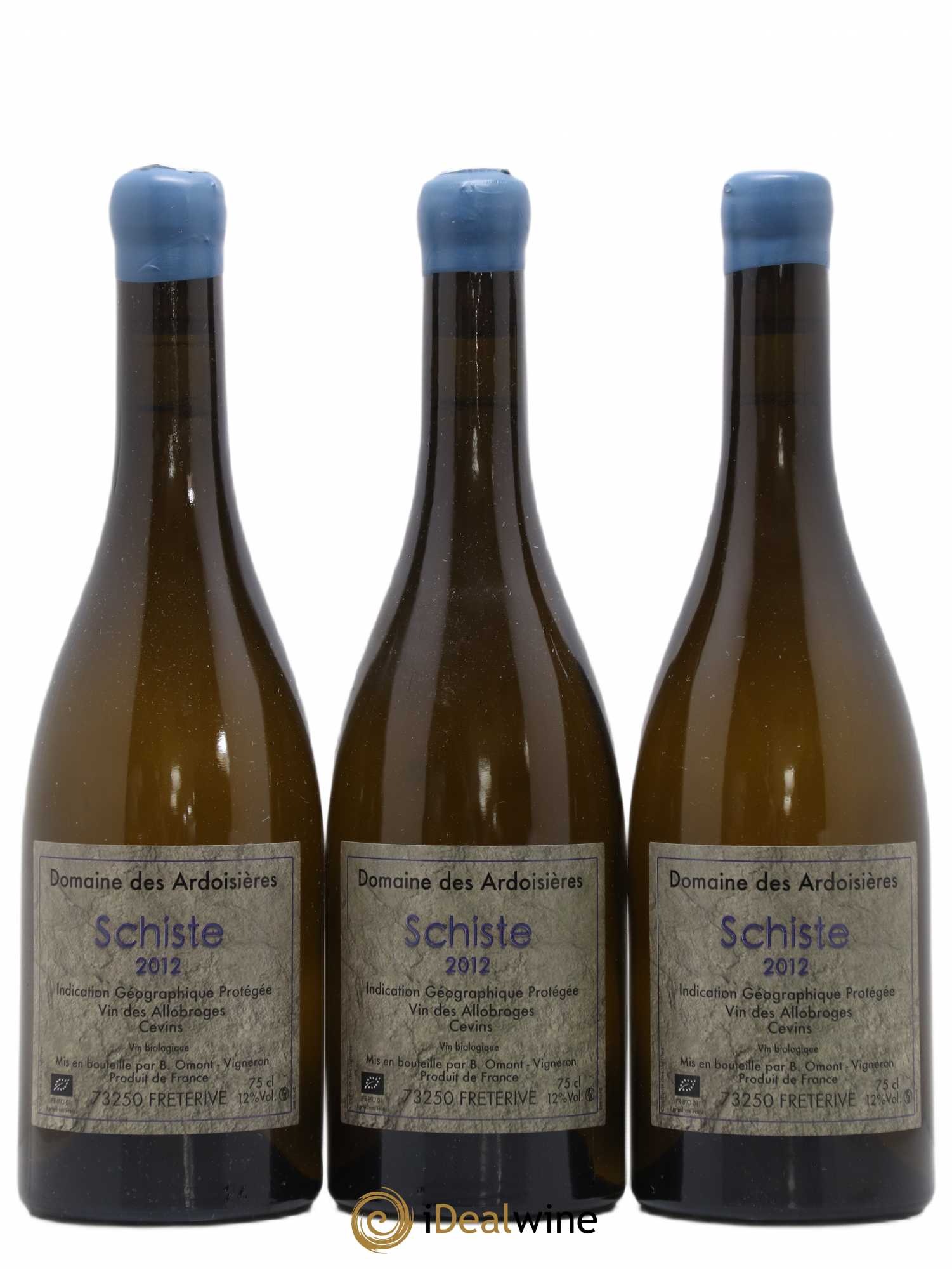 Vin des Allobroges Cevins Schiste Ardoisières (Domaine des) 2012 - Lot de 3 bouteilles - 0