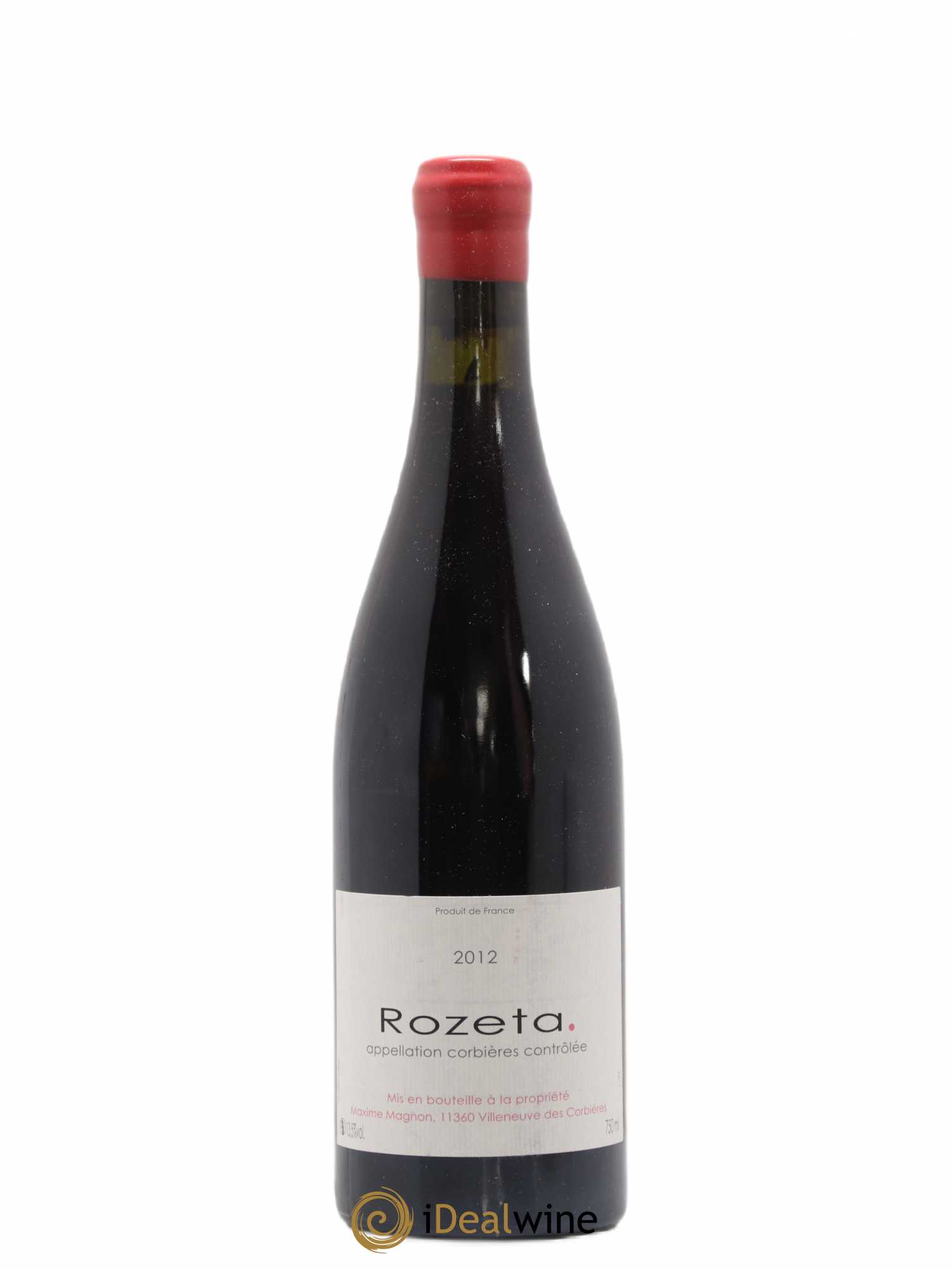 Corbières Rozeta Maxime Magnon 2012 - Lot de 1 bouteille - 0