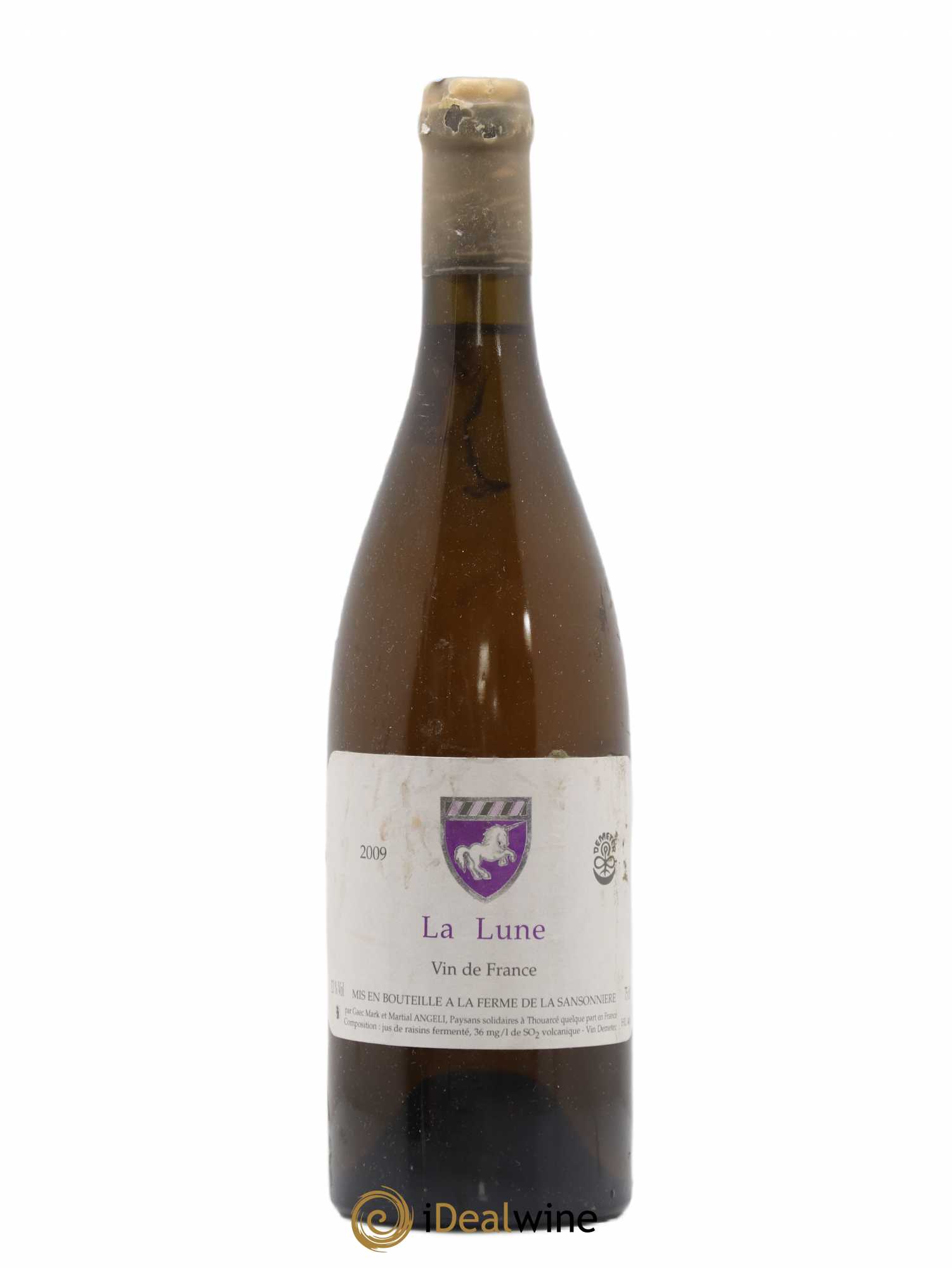 Vin de France La Lune Mark Angeli (Domaine) - Ferme de la Sansonnière 2009 - Lot de 1 bouteille - 0