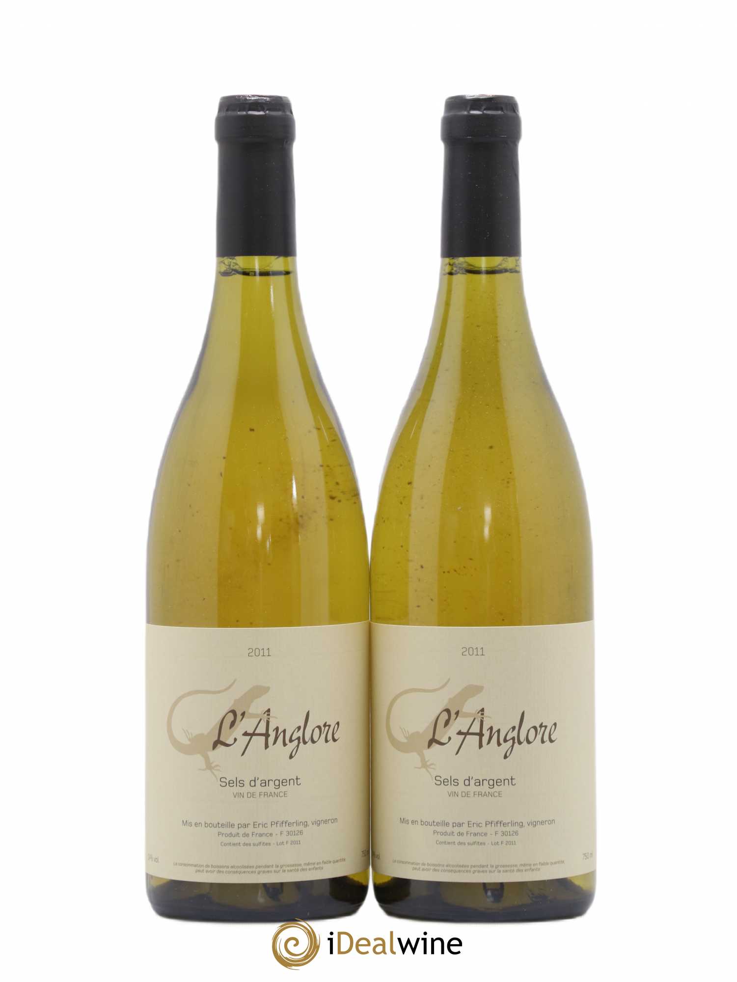 Vin de France Sels d'argent L'Anglore 2011 - Lot de 2 bouteilles - 0
