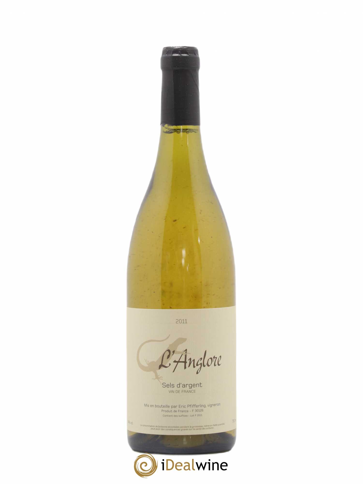 Vin de France Sels d'argent L'Anglore 2011 - Lot de 1 bouteille - 0