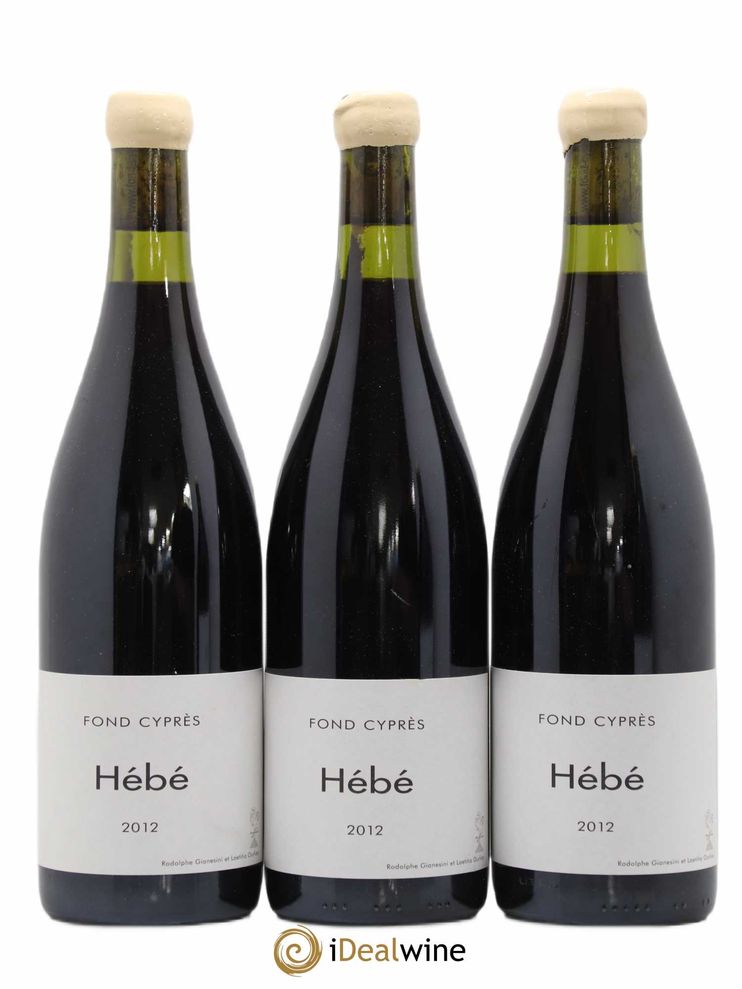 Corbières Fond Cypres Hébé 2012 - Posten von 3 Flaschen - 0